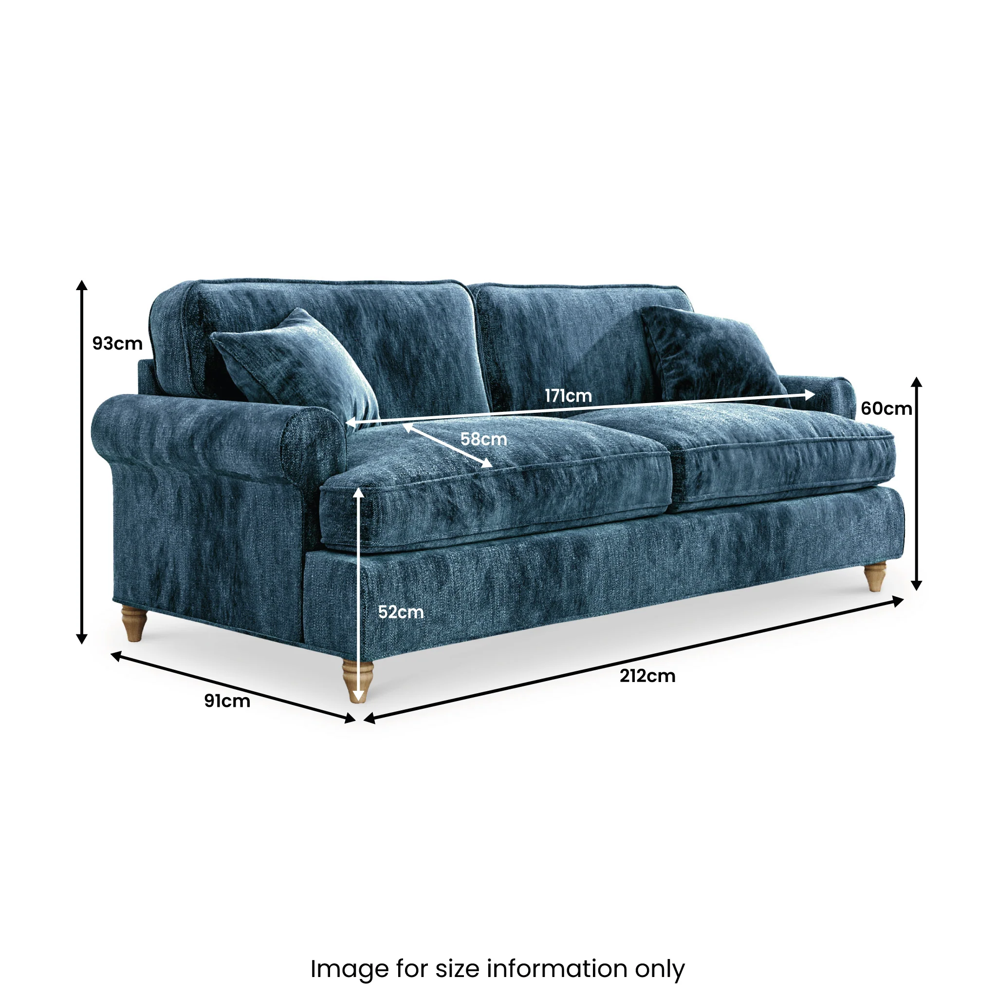 Alfie 4 Seater Sofa - Image 55