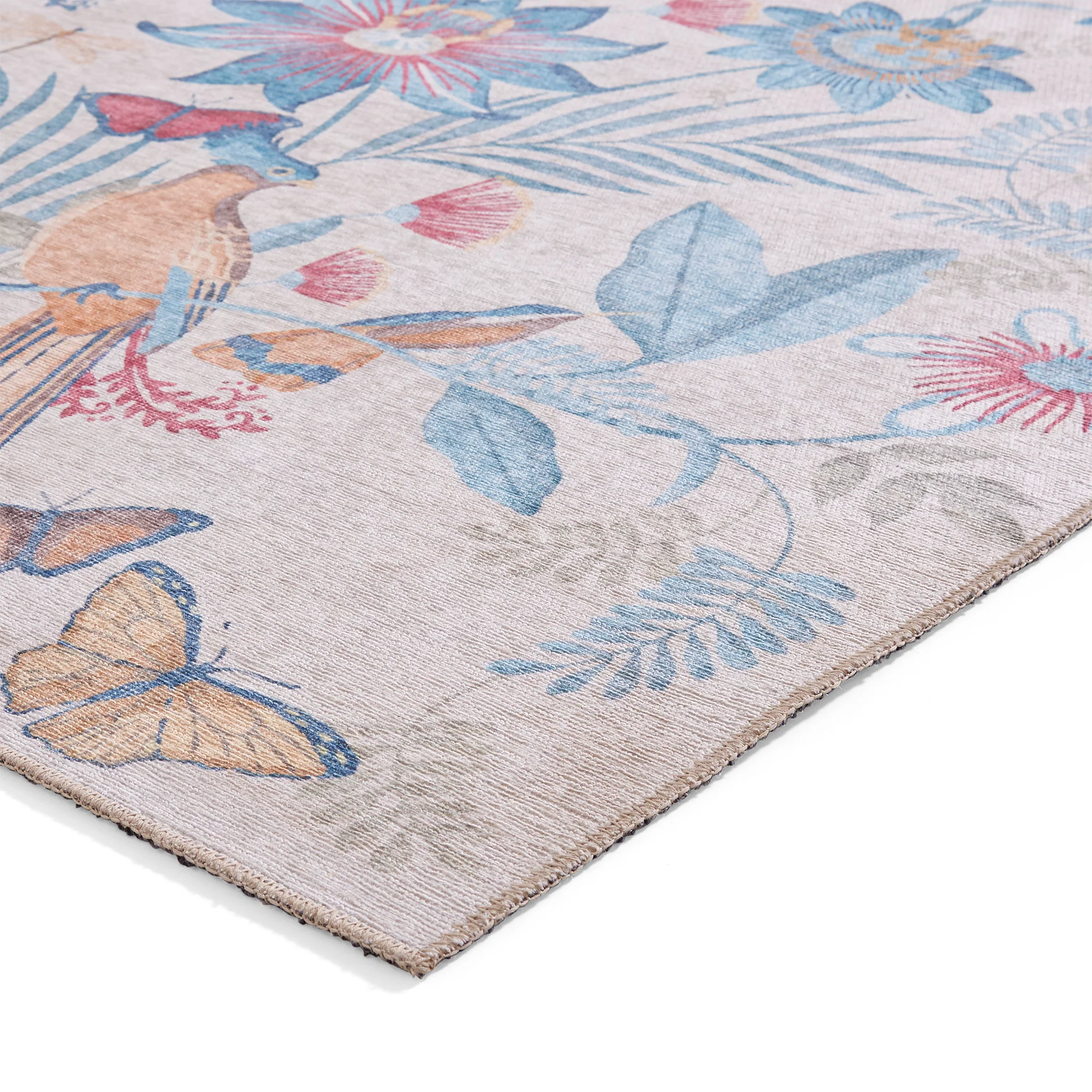 Amaya Tropical Birds Washable Rug - Image 23