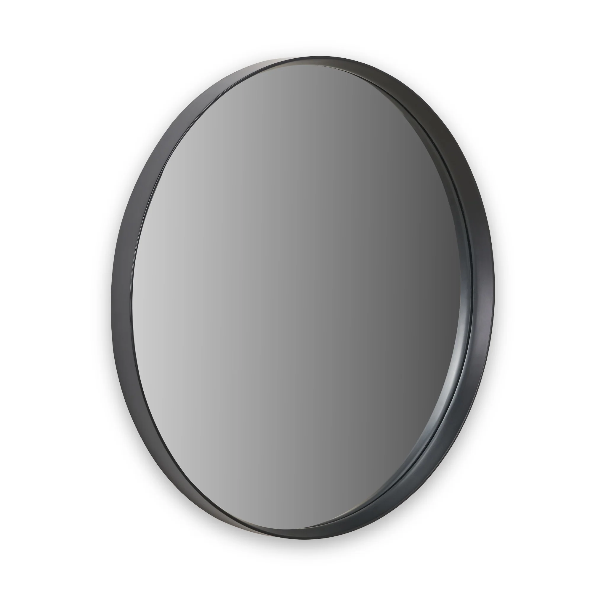 Aster Deep Edge Round Wall Mirror