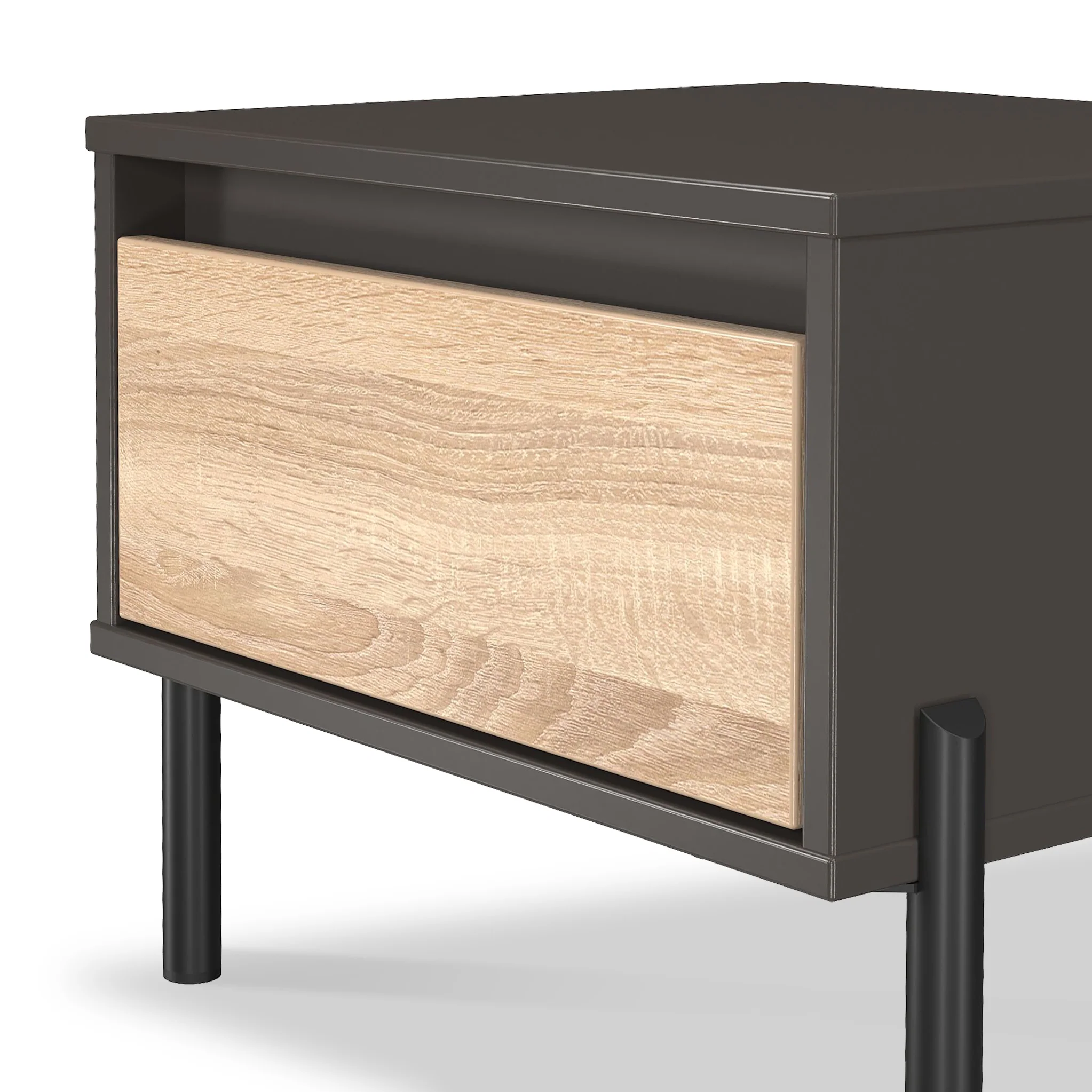 Axton 1 Drawer Bedside Table - Image 16