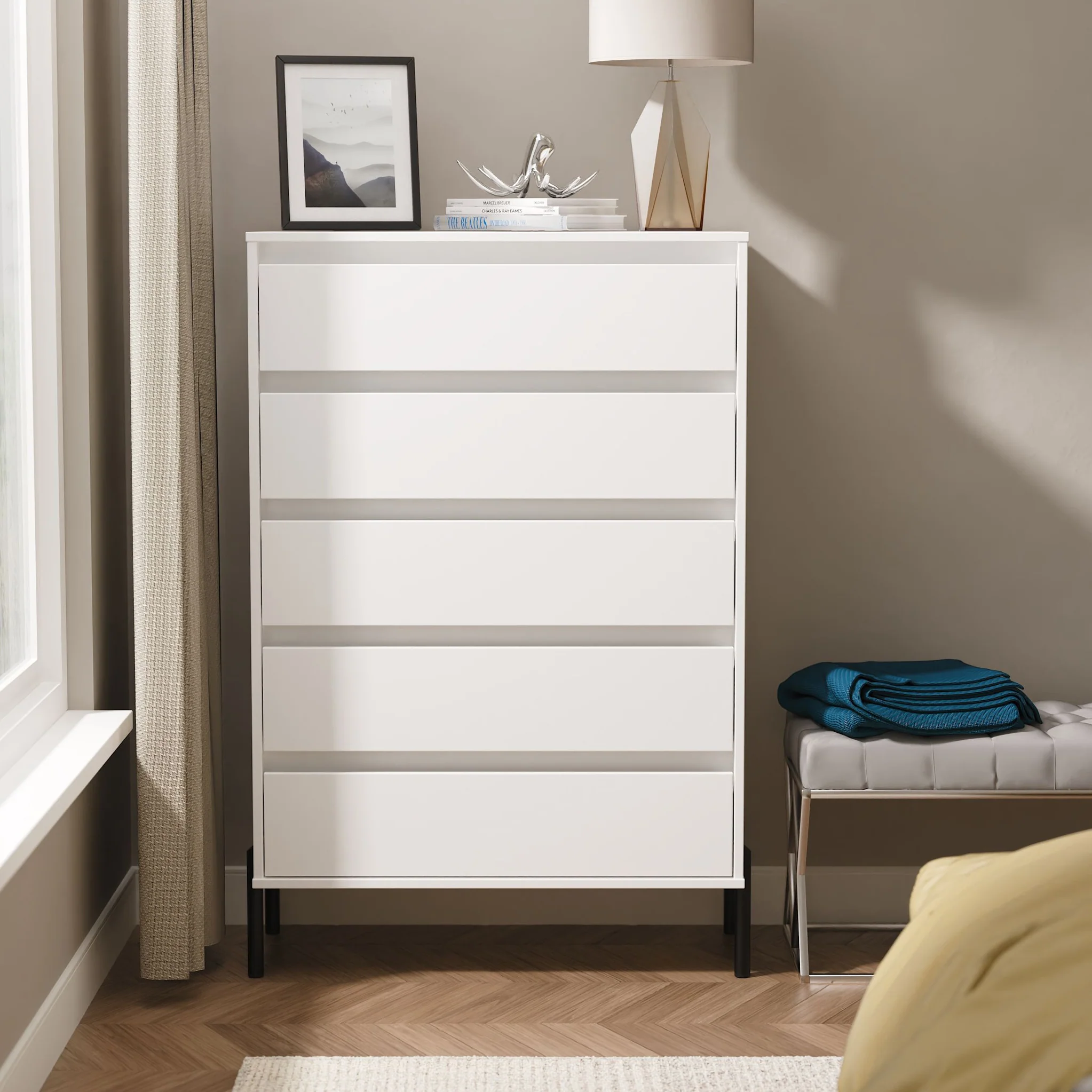 Axton 5 Drawer Chest - Image 20