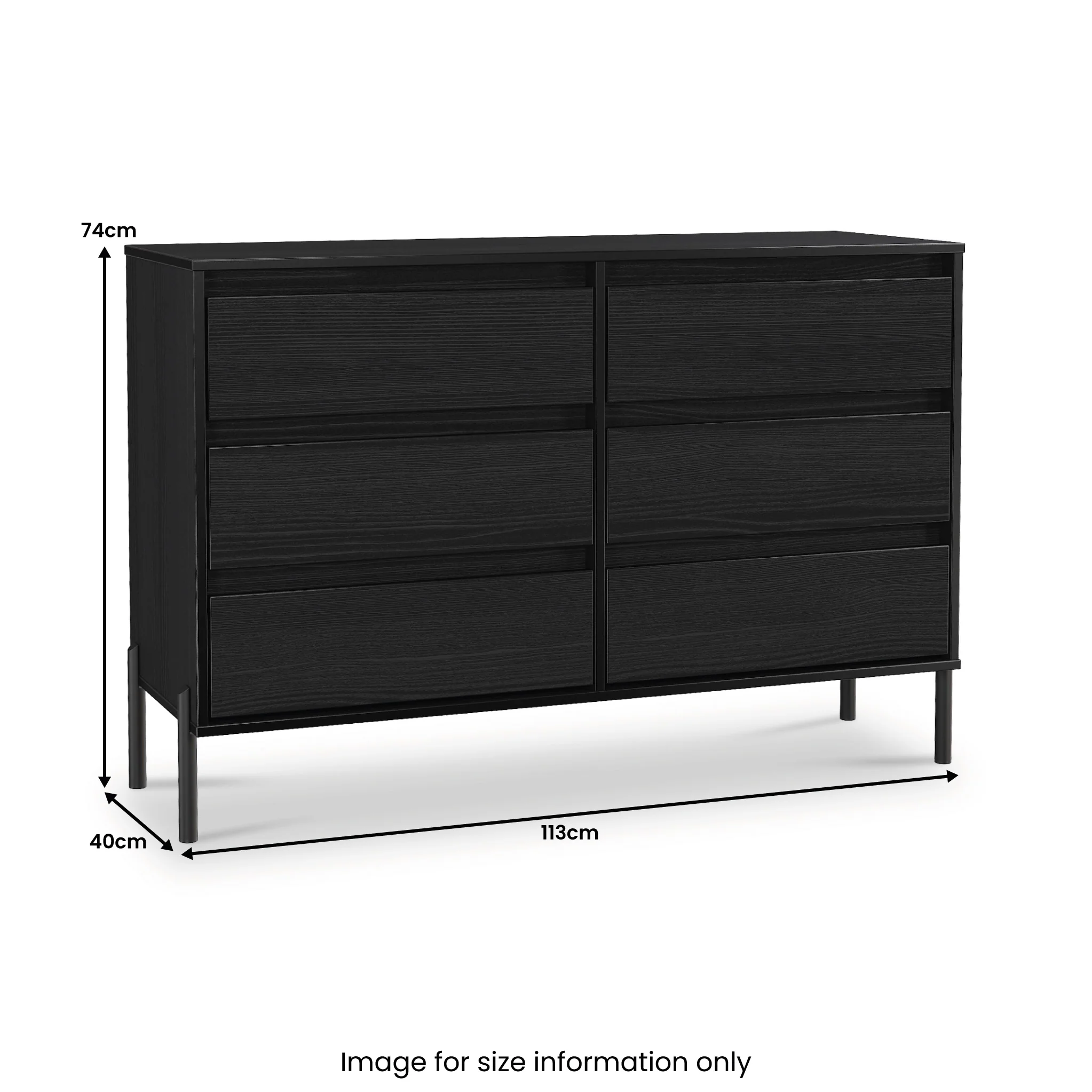 Axton 6 Drawer Chest - Image 23