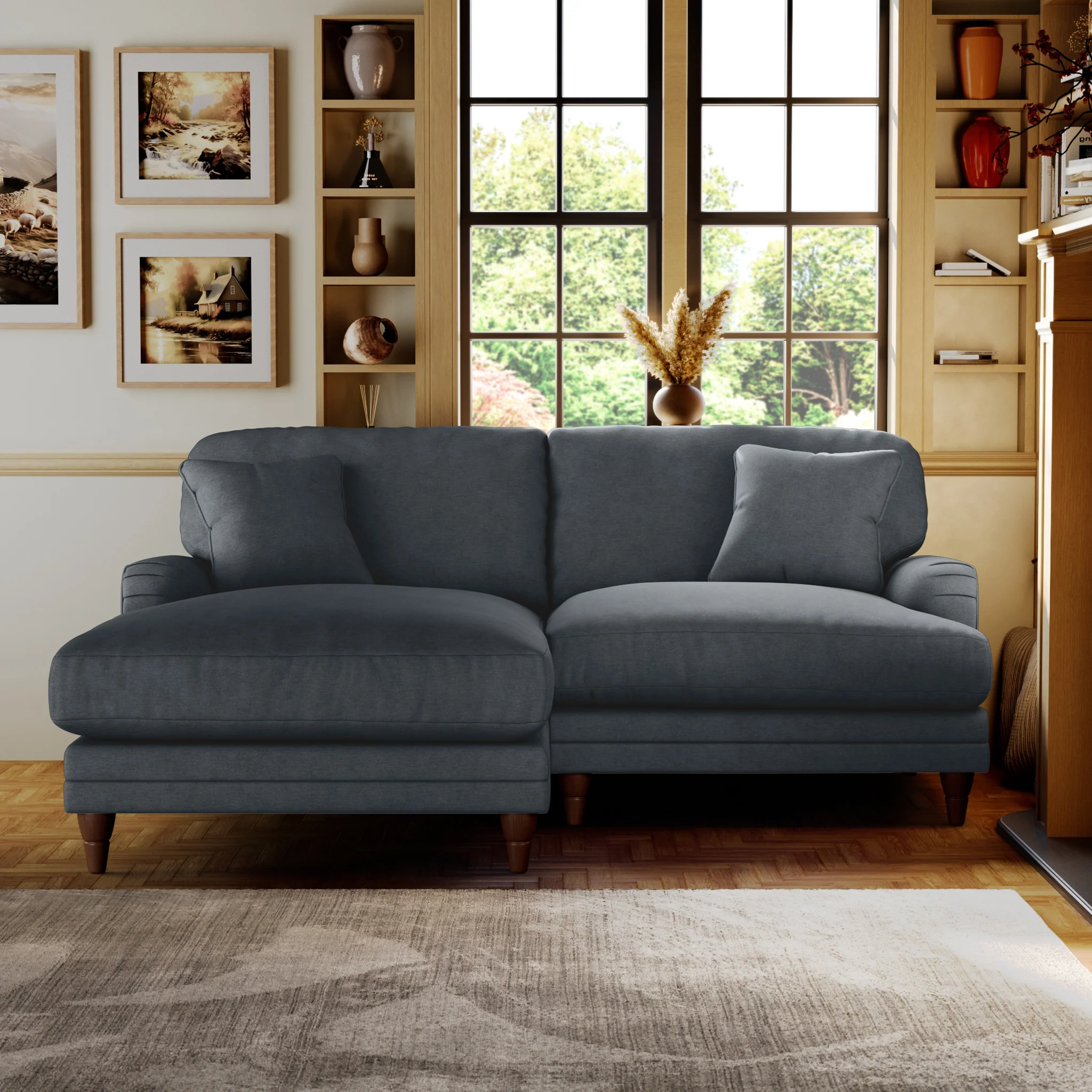 Bampton 3 Seater Chaise Sofa - Image 30