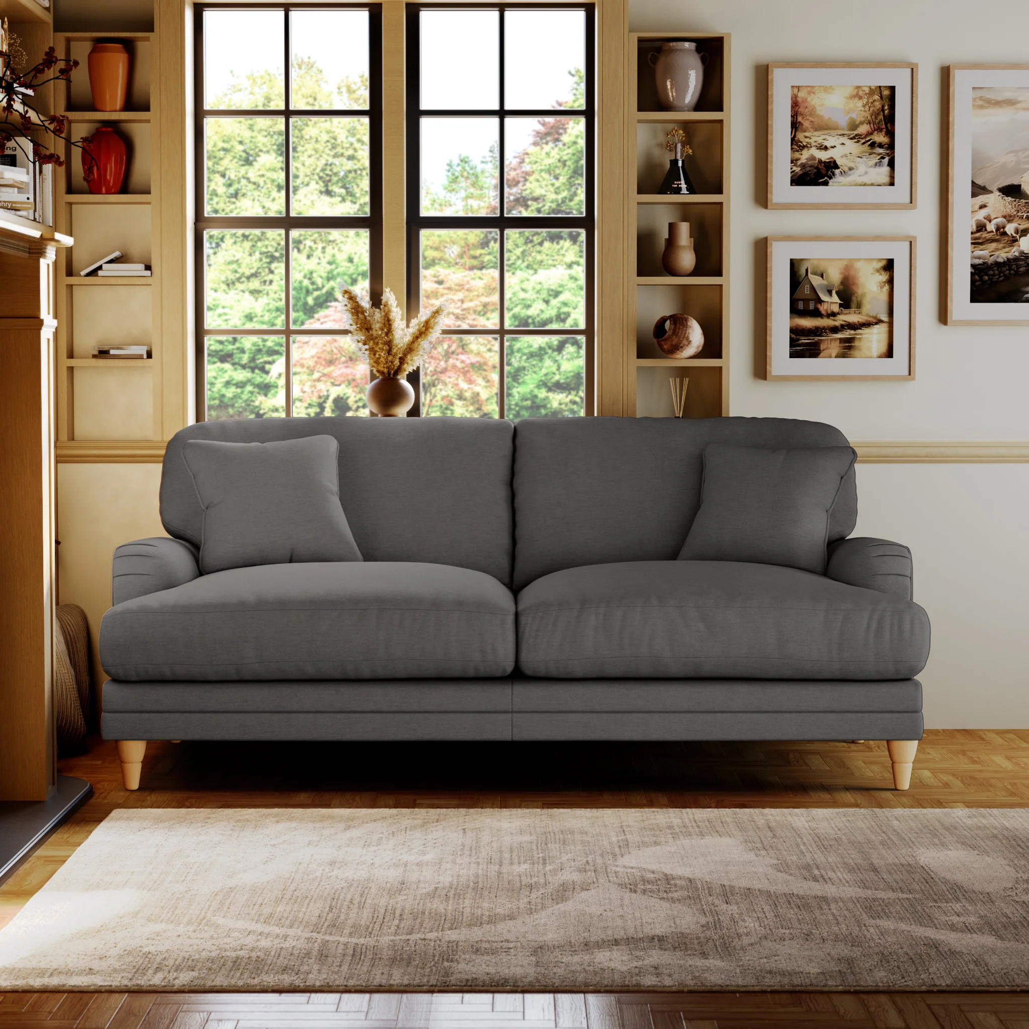 Bampton 3 Seater Sofa - Image 7