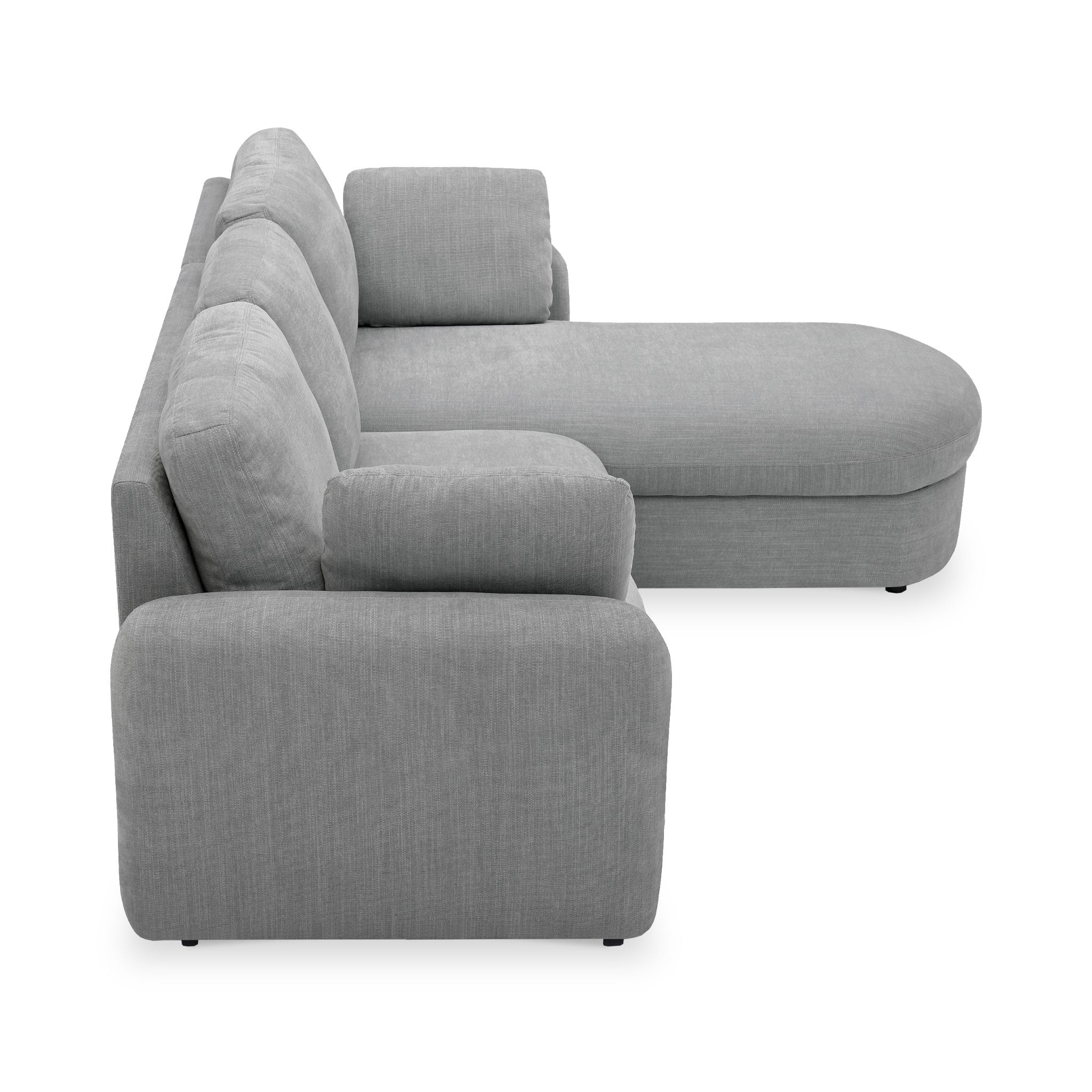 Belvere Curved Corner 3 Seater Sofa Bed - Image 24