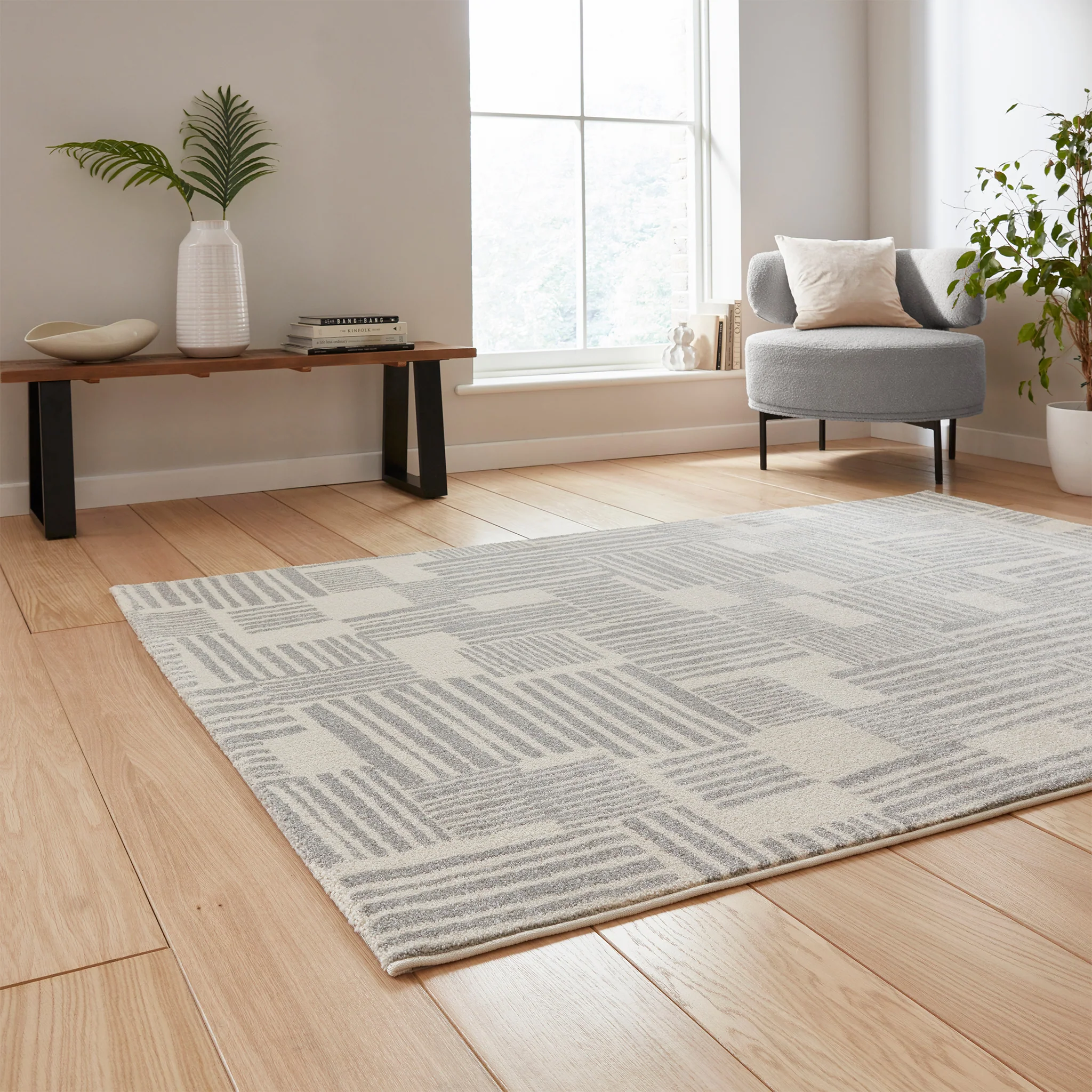 Blocks Abstract Rug - Image 21