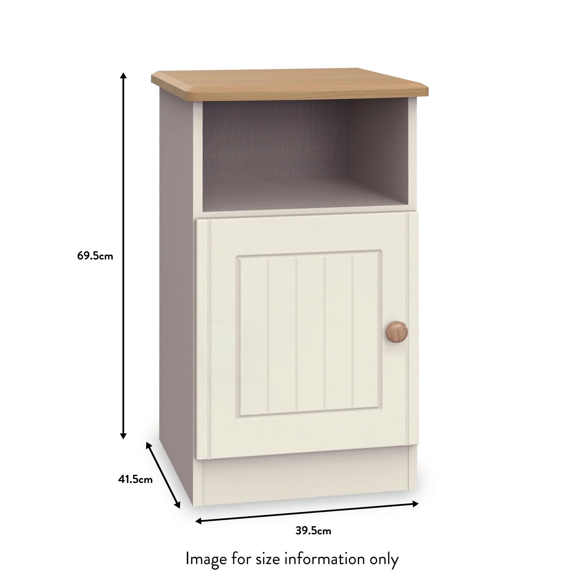 Brixham Cream 4 Piece Bedroom Set - Image 11