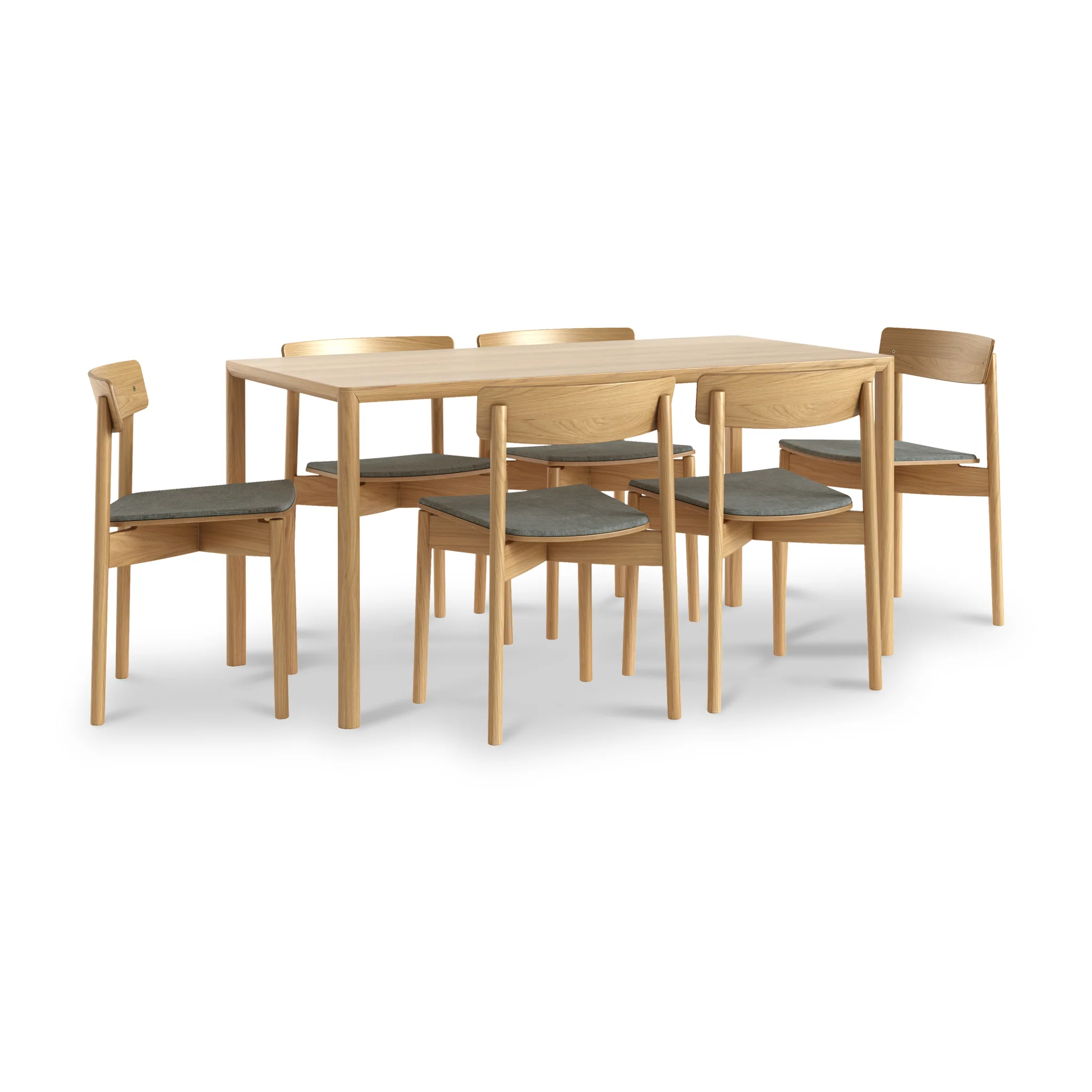 Carnon Oak Dining Table - Image 3