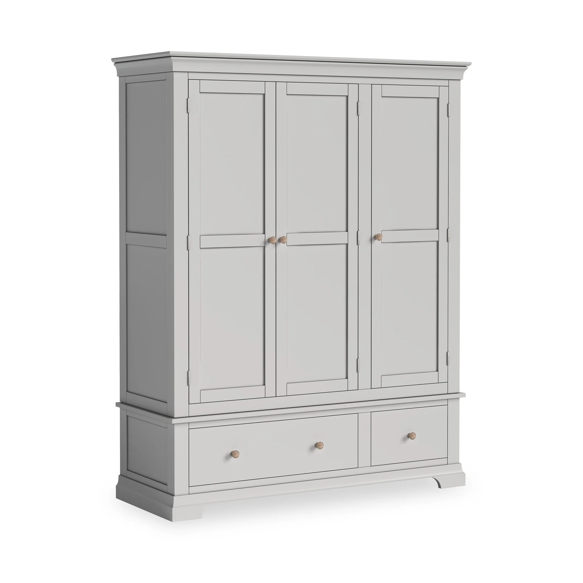 Colette Triple Wardrobe with 2 Drawers - Image 27