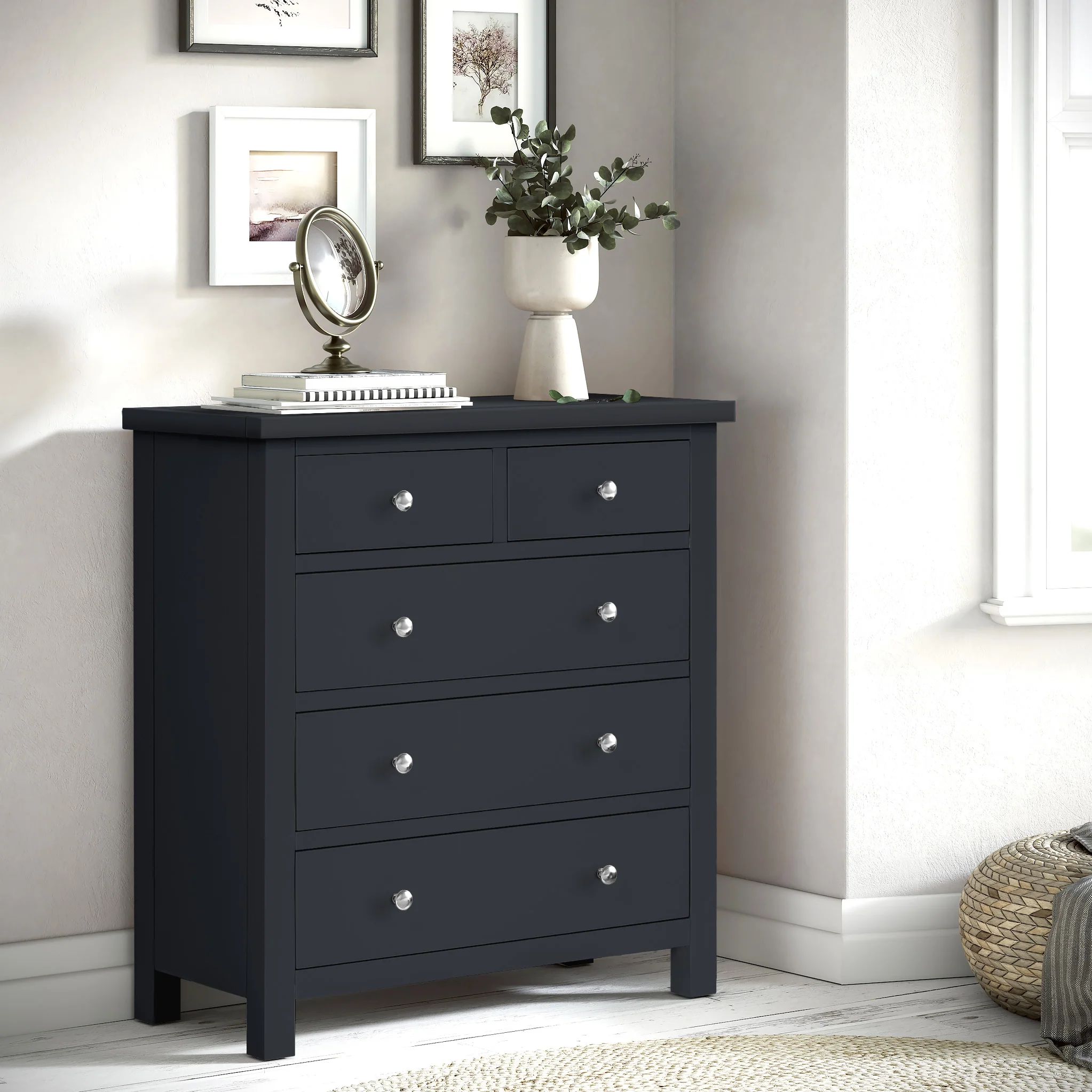 Cornish 2 Over 3 Drawer Chest - Image 20