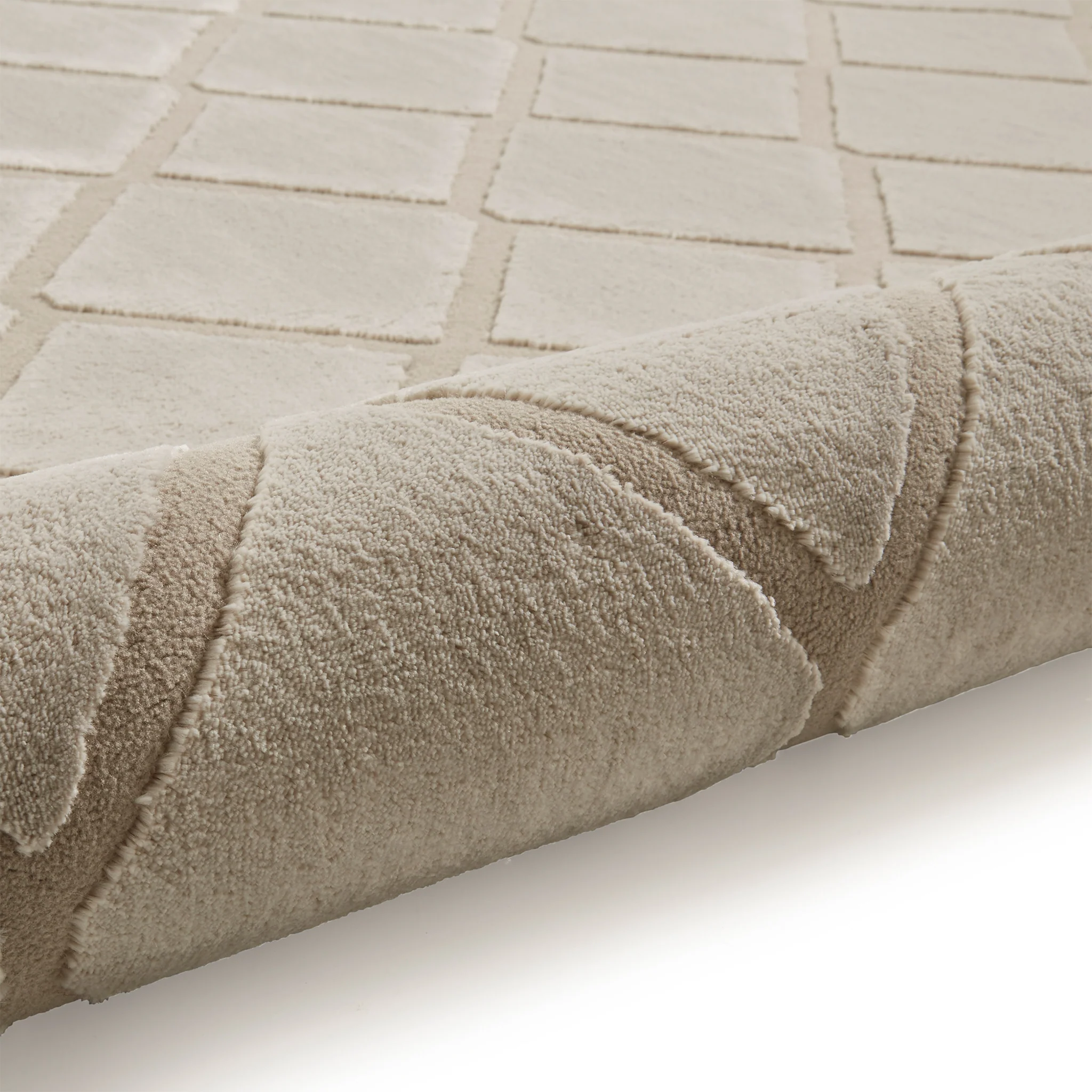 Cosy Diamond Washable Rug - Image 22