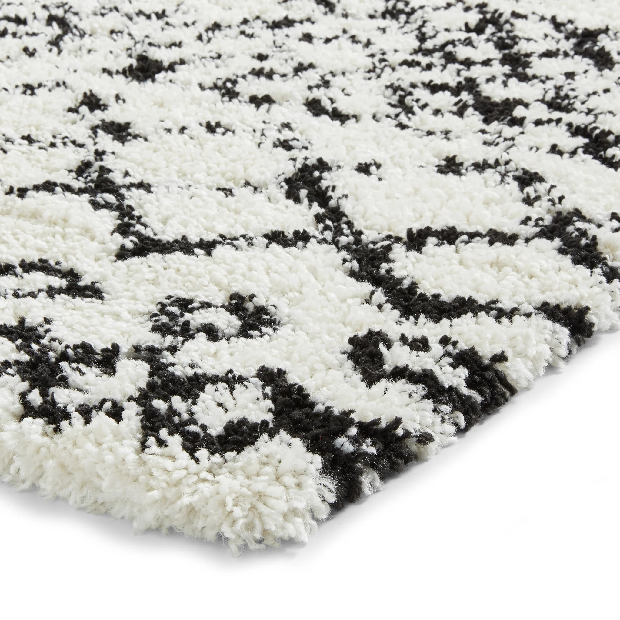 Durham Berber Abstract Shaggy Rug - Image 4