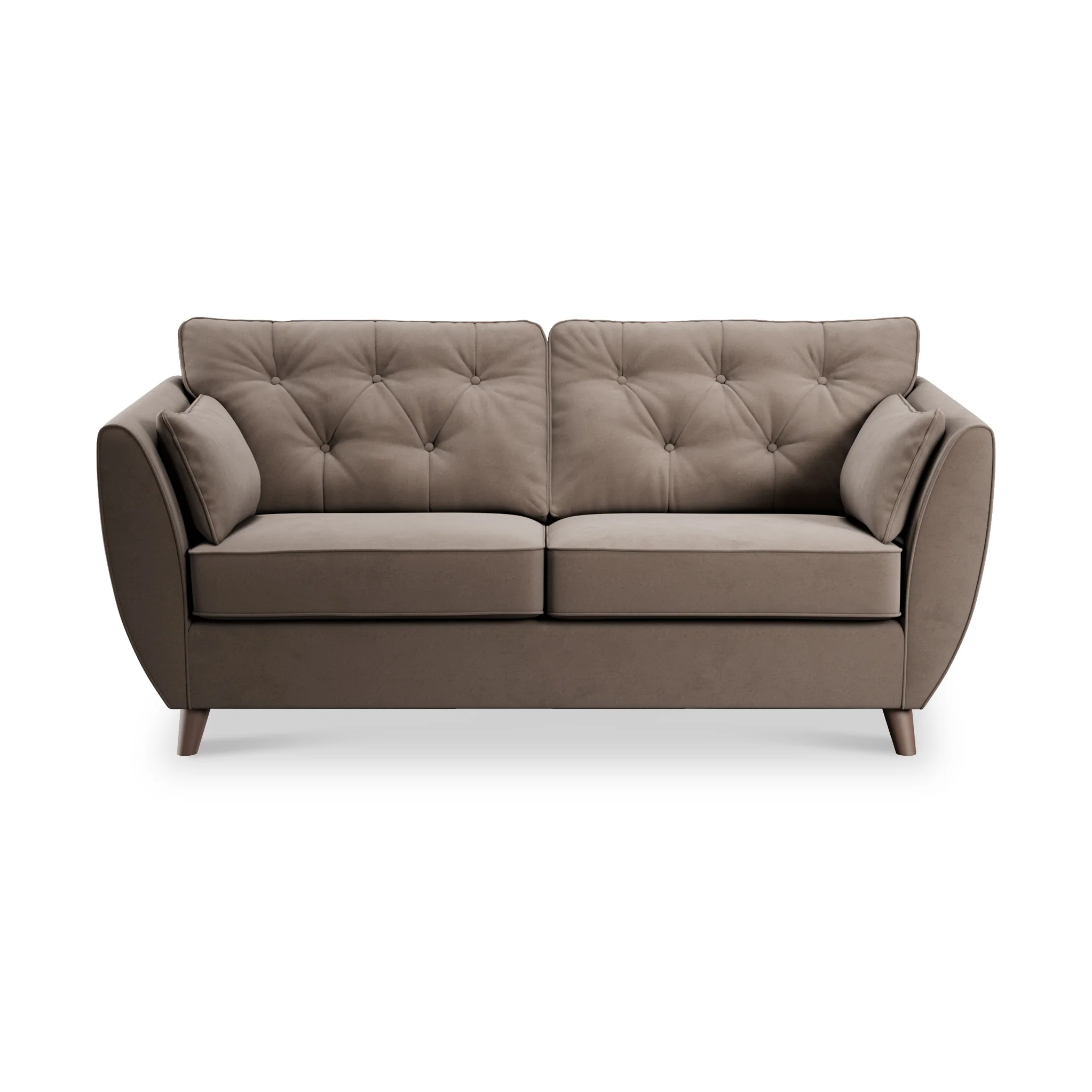 Edison Velvet 3 Seater Sofa - Image 29