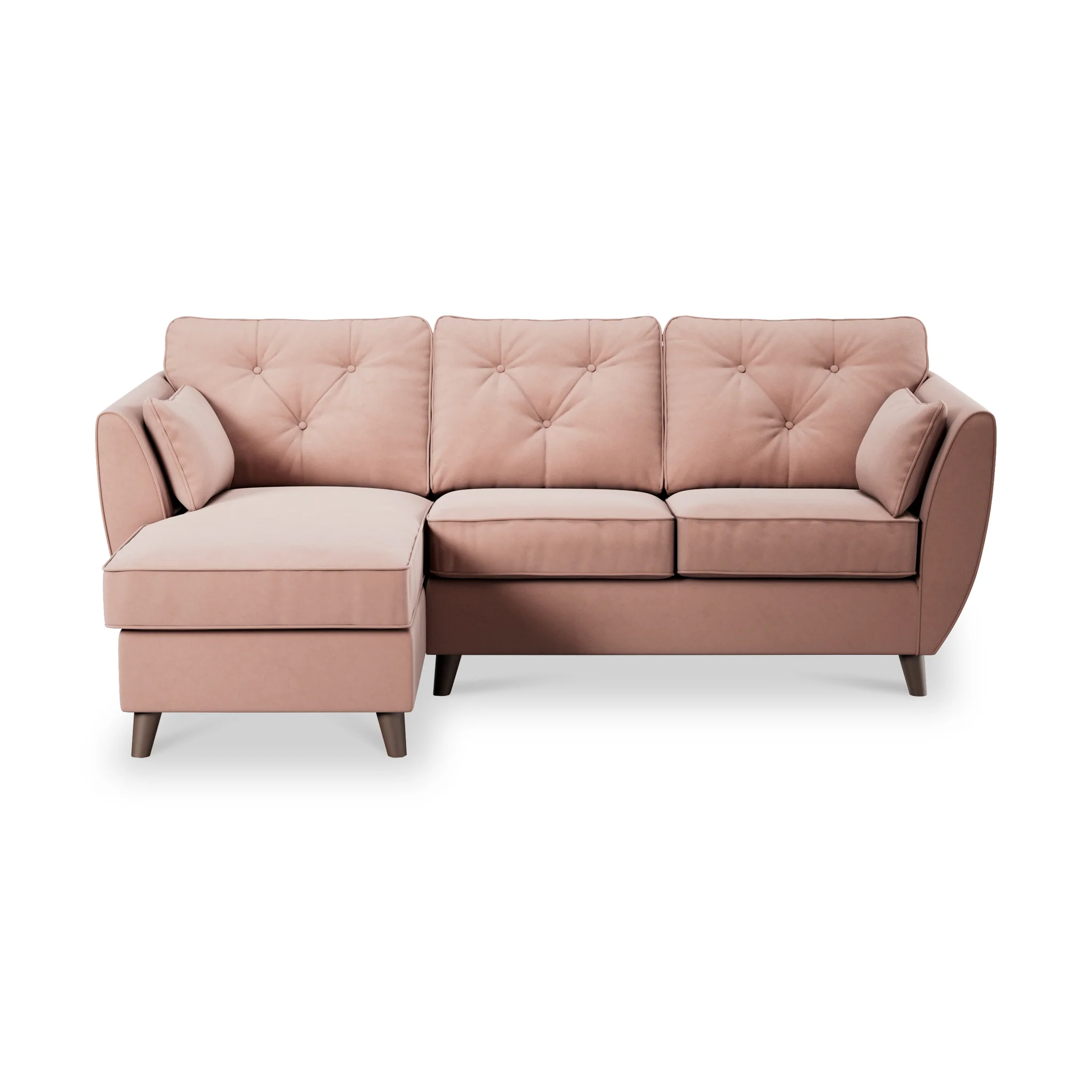 Edison Velvet Chaise Sofa - Image 33