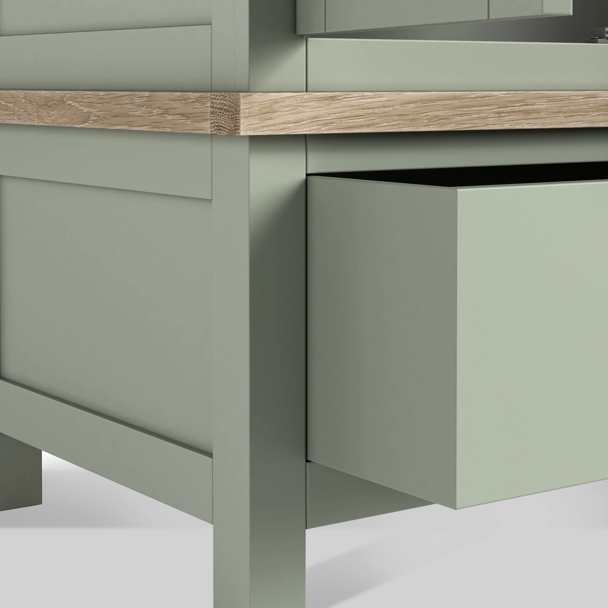 Farro Double Wardrobe with Drawers - Image 7