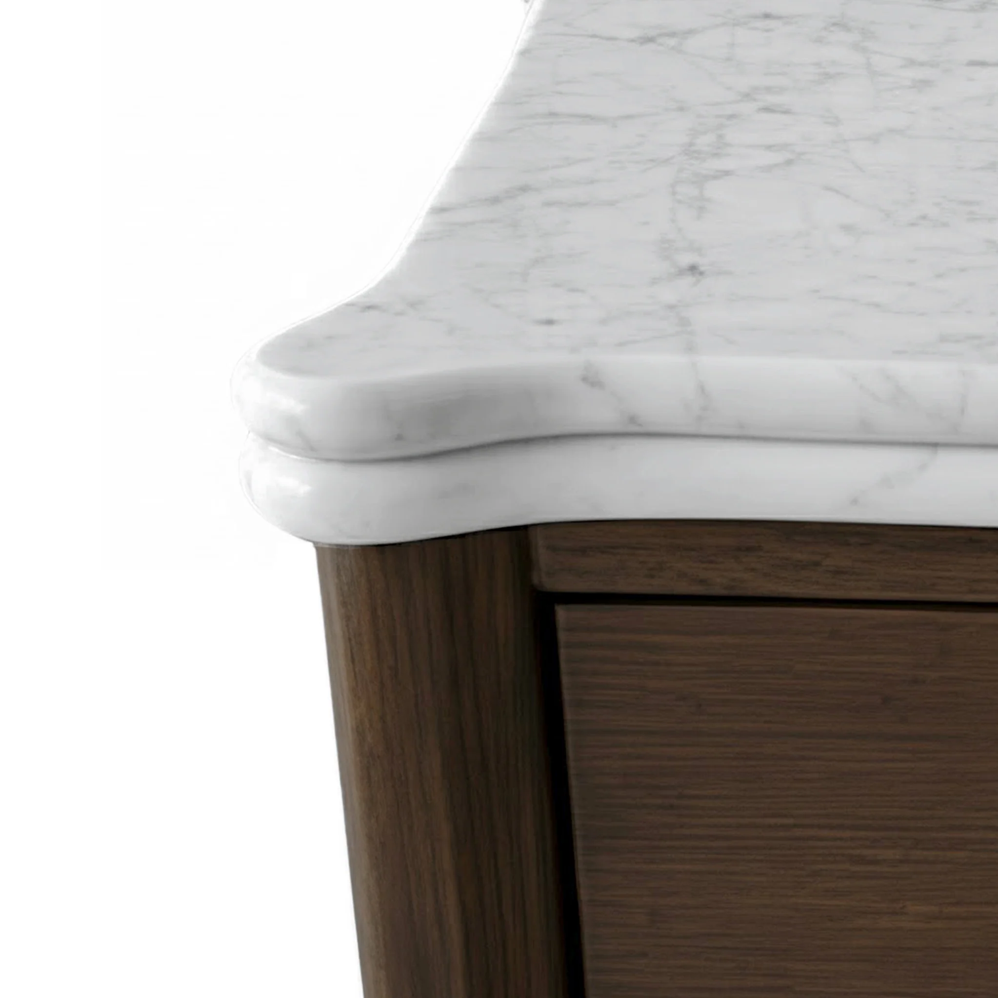 Hawthorne Dark Oak & Marble 150cm Wide TV Unit - Image 3
