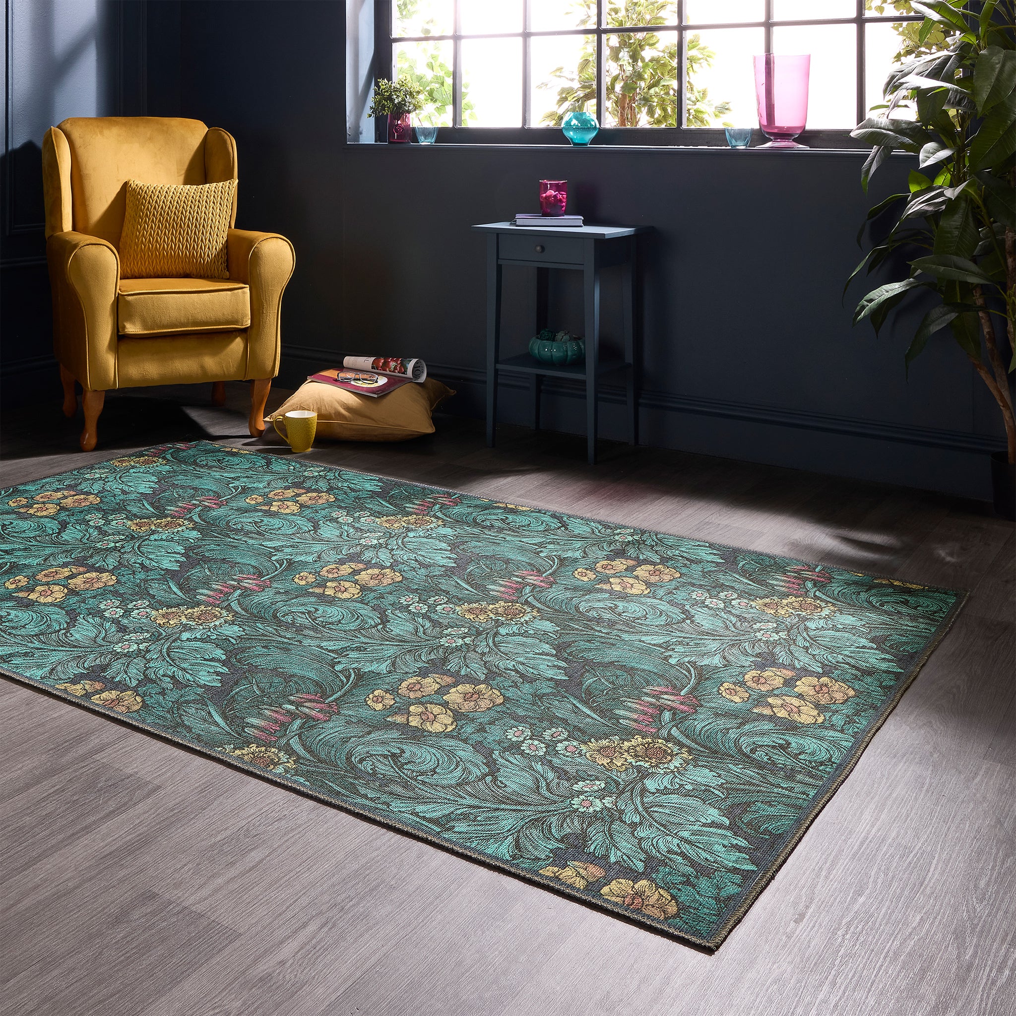 Hedgerovia Washable Flatweave Rug - Image 3