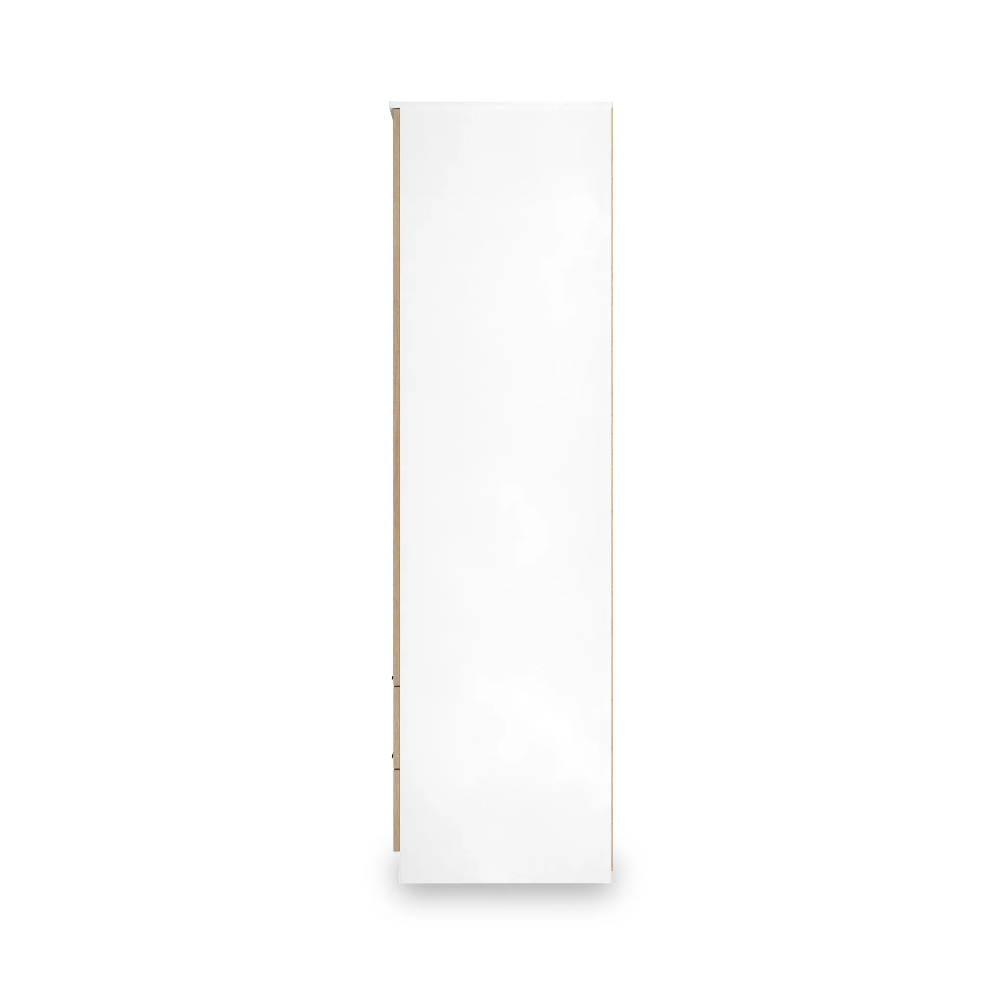 Jago Slatted Effect 2 Door 2 Drawer Mirrored Wardrobe - Image 17