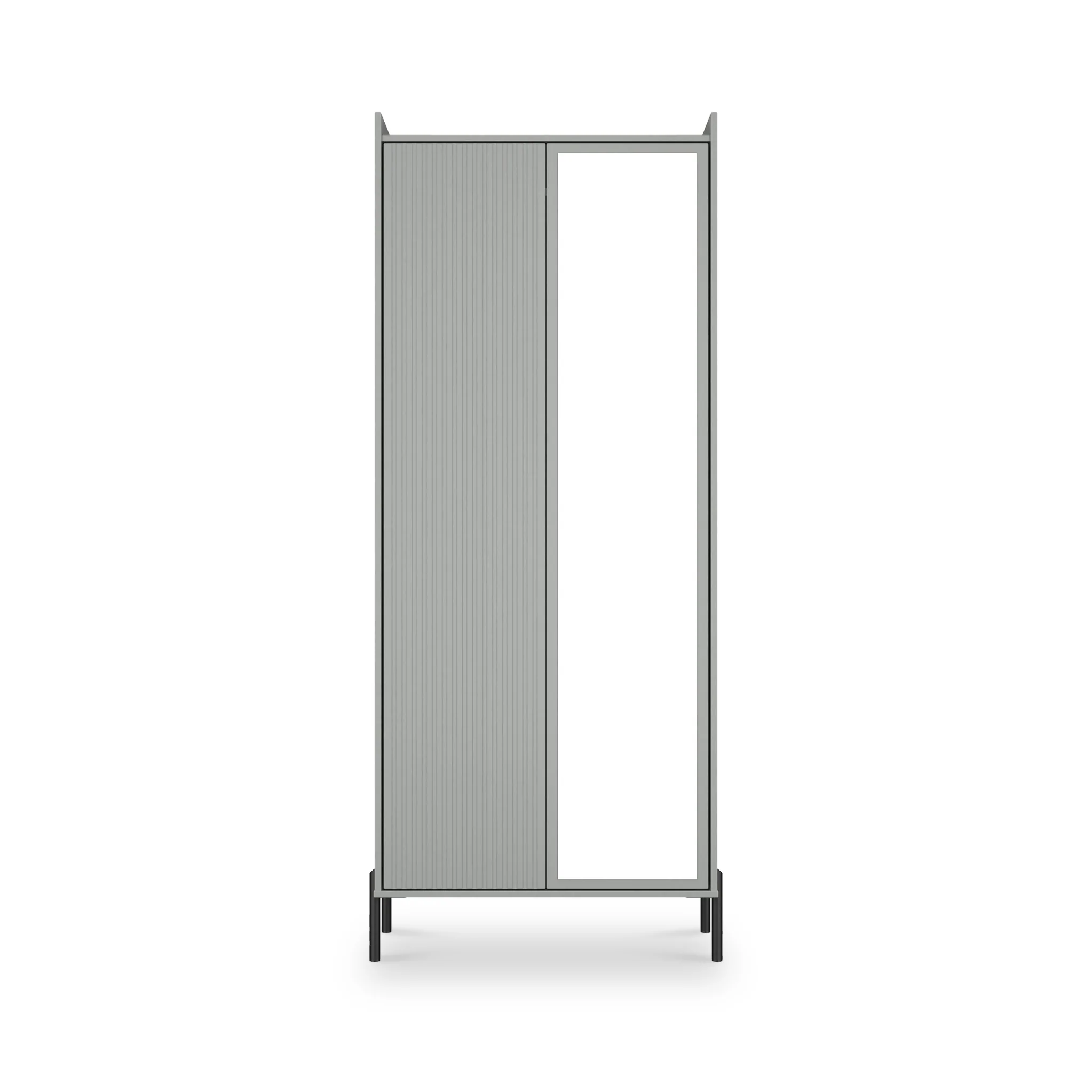 Kenton Double Mirrored Wardrobe - Image 3
