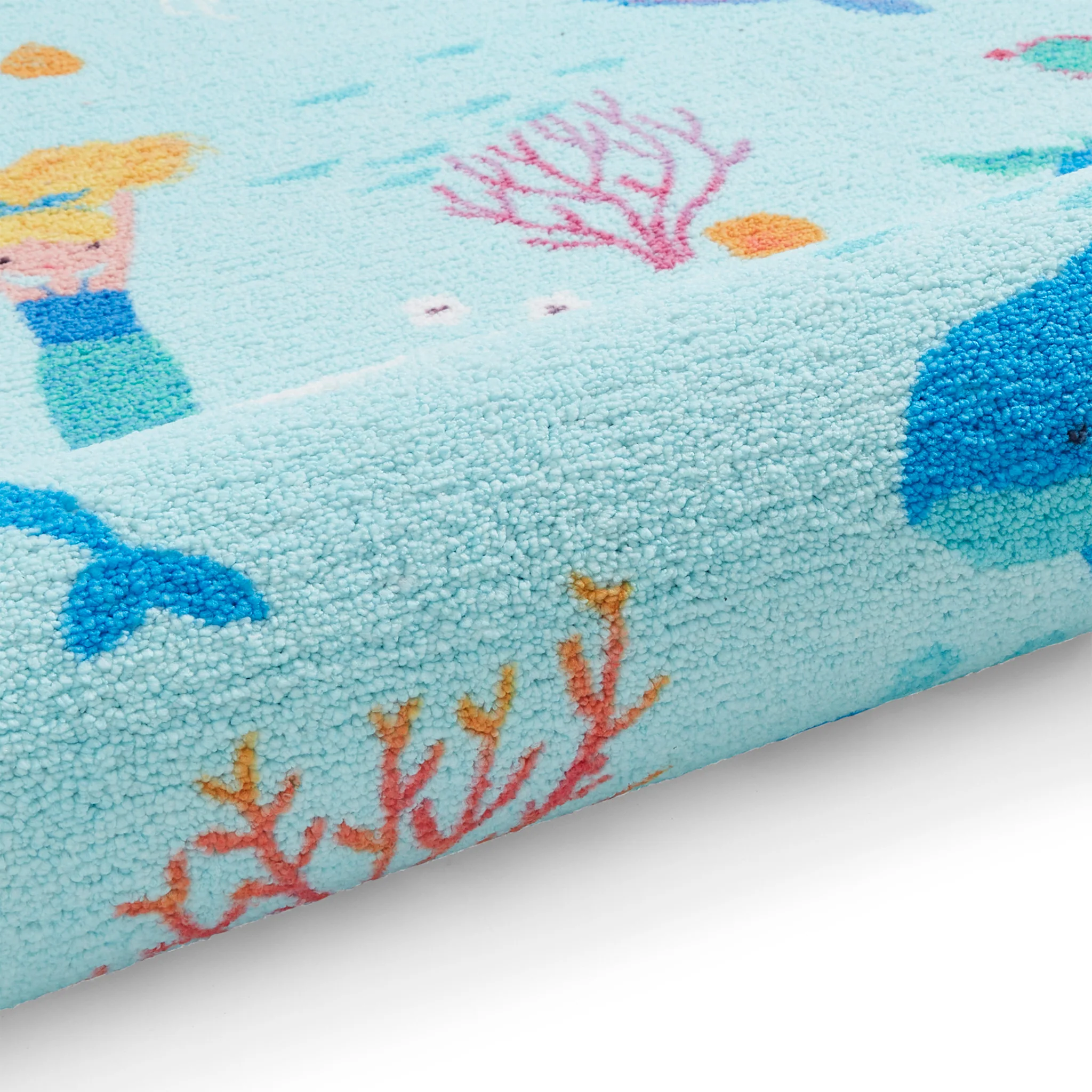 Kids Mermaid Washable Rug - Image 3