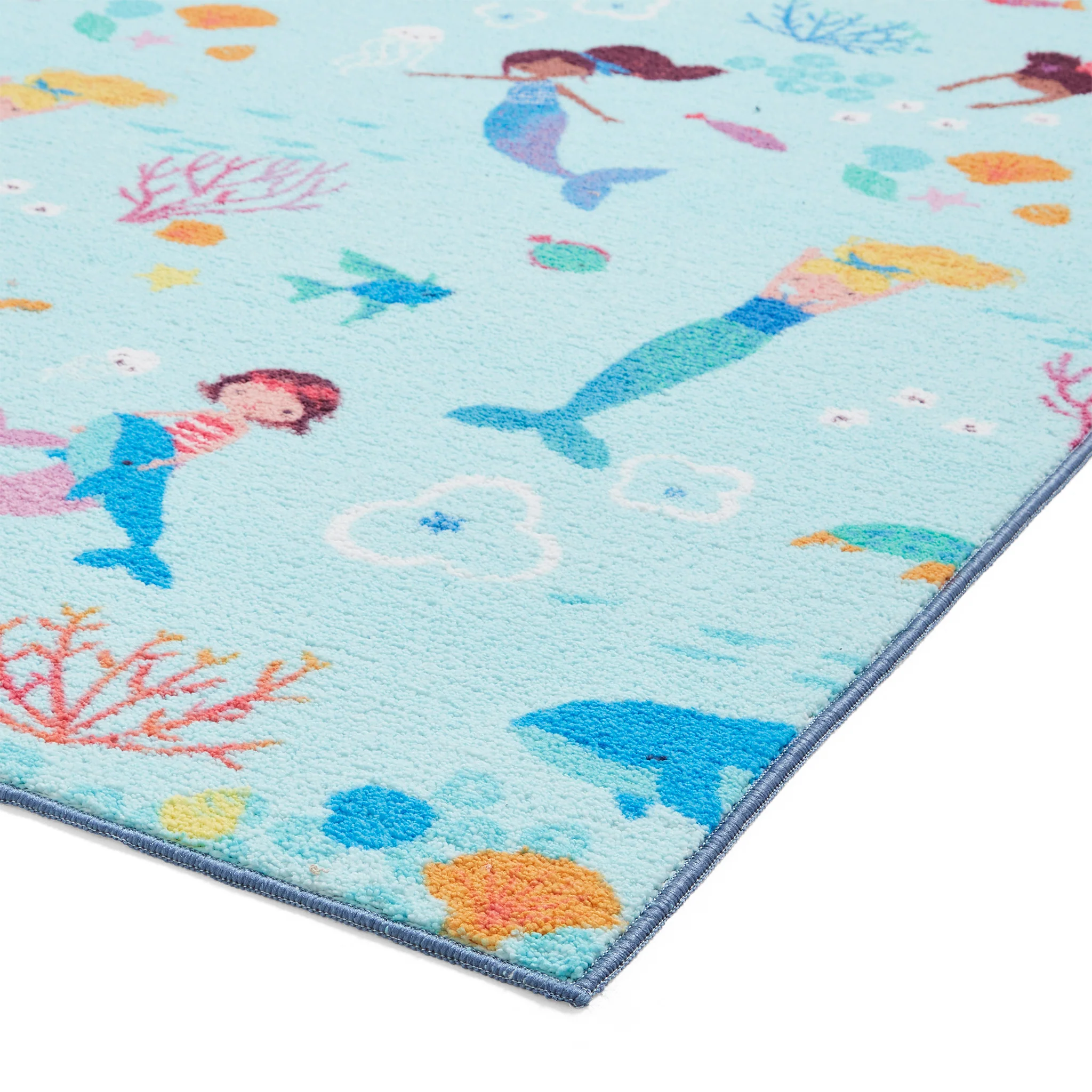 Kids Mermaid Washable Rug - Image 4
