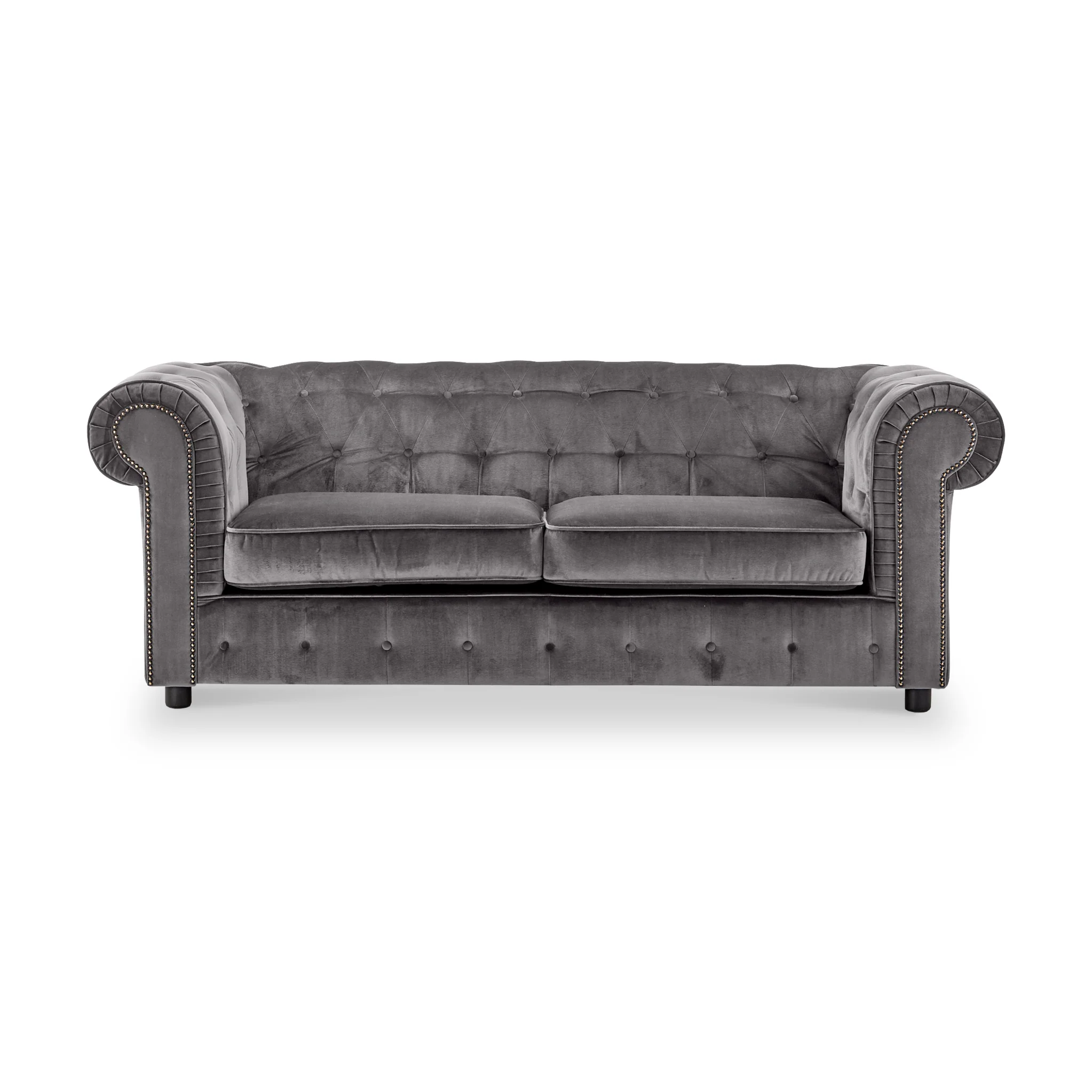 Kingswell Velvet 3 Seater Sofa