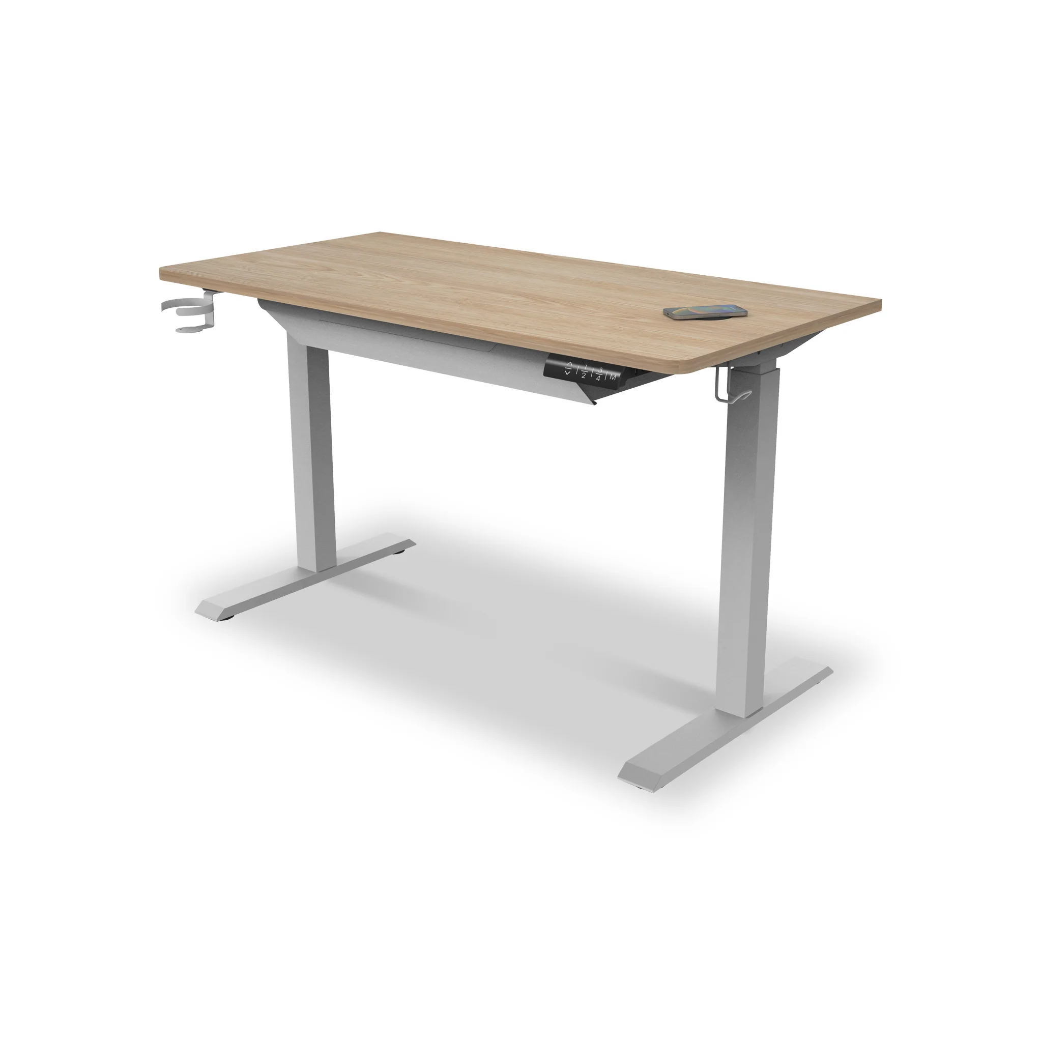 Koble Gino Smart Electric Height Adjustable Desk with Storage Drawer - Image 5