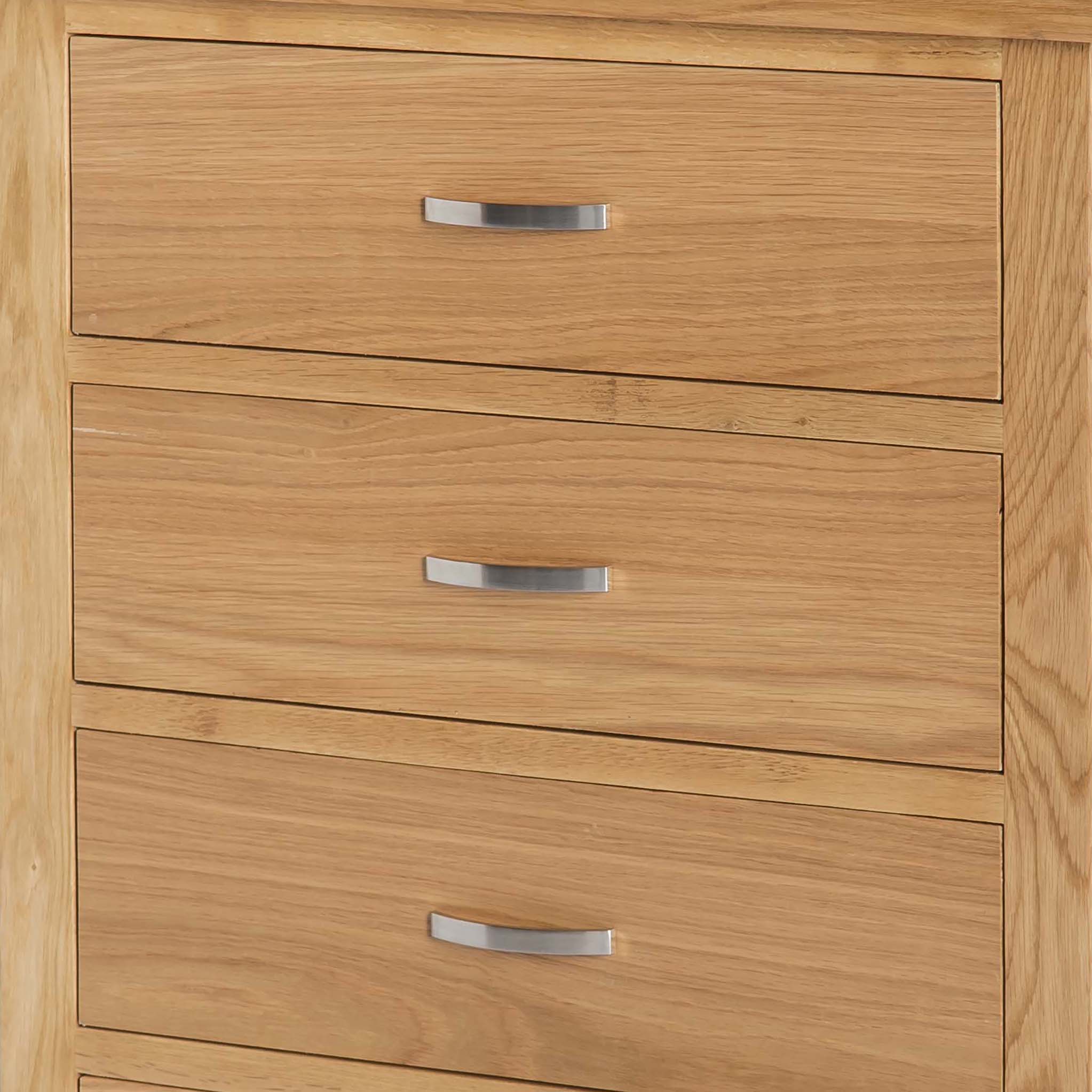 London Oak 5 Drawer Chest - Image 14