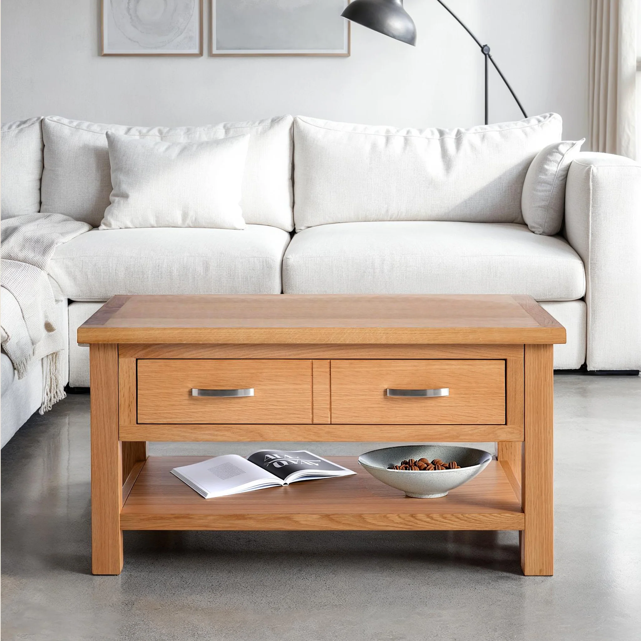 London Oak Coffee Table - Image 2