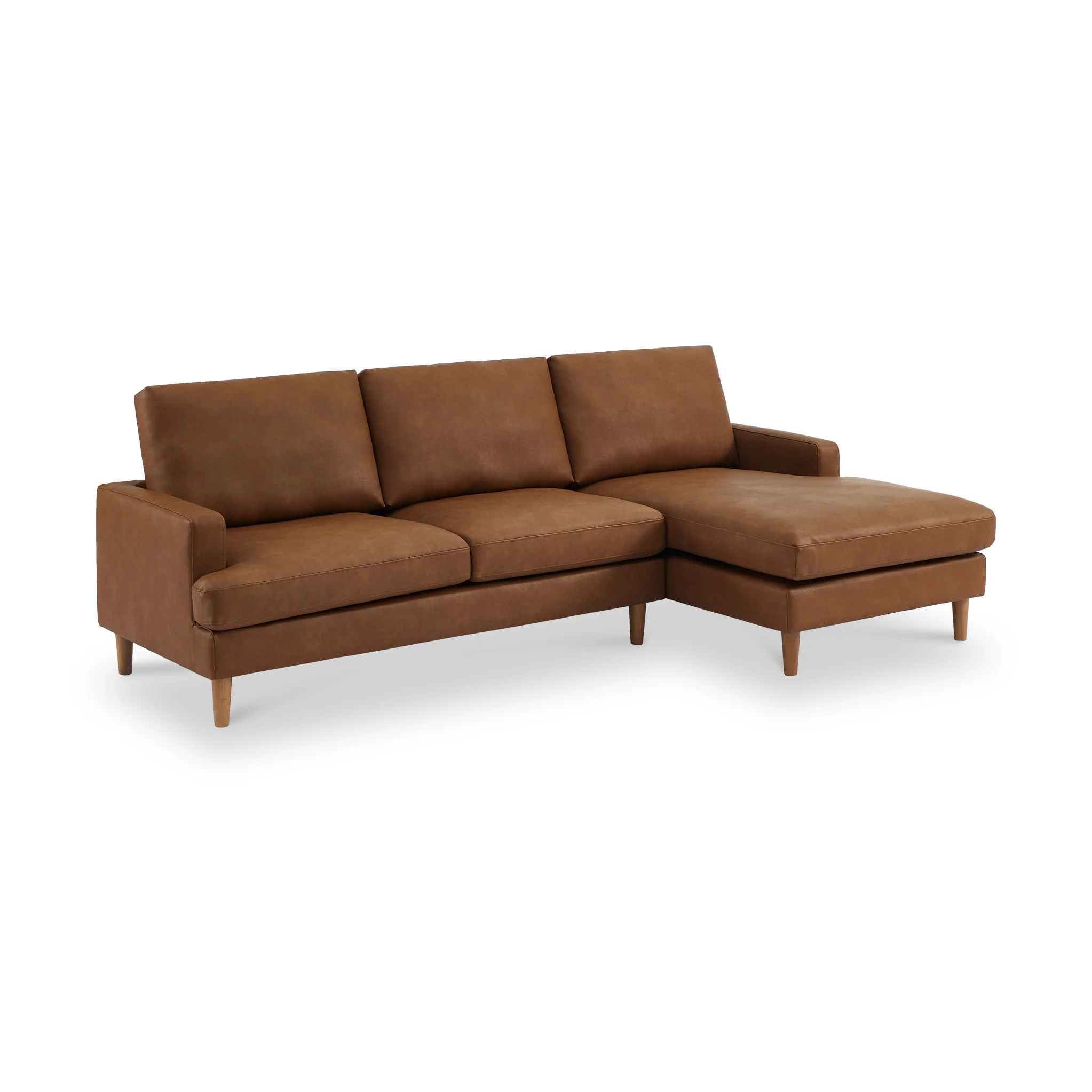 Max Faux Leather Corner Chaise Sofa - Image 31