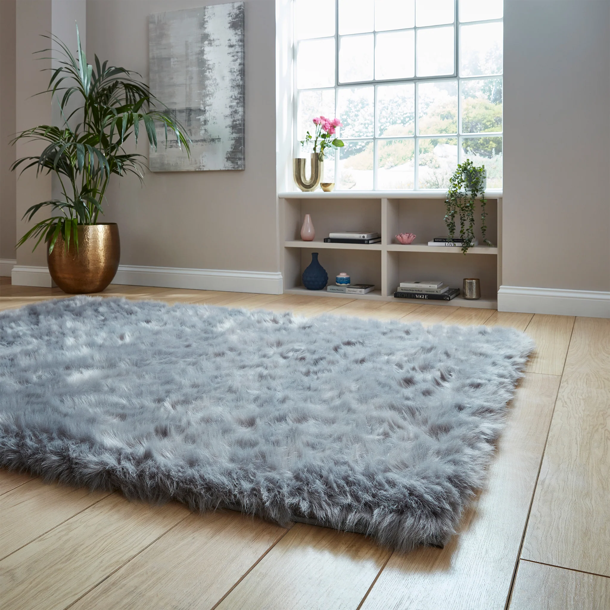 Mayfair Plain Shaggy Rug - Image 3