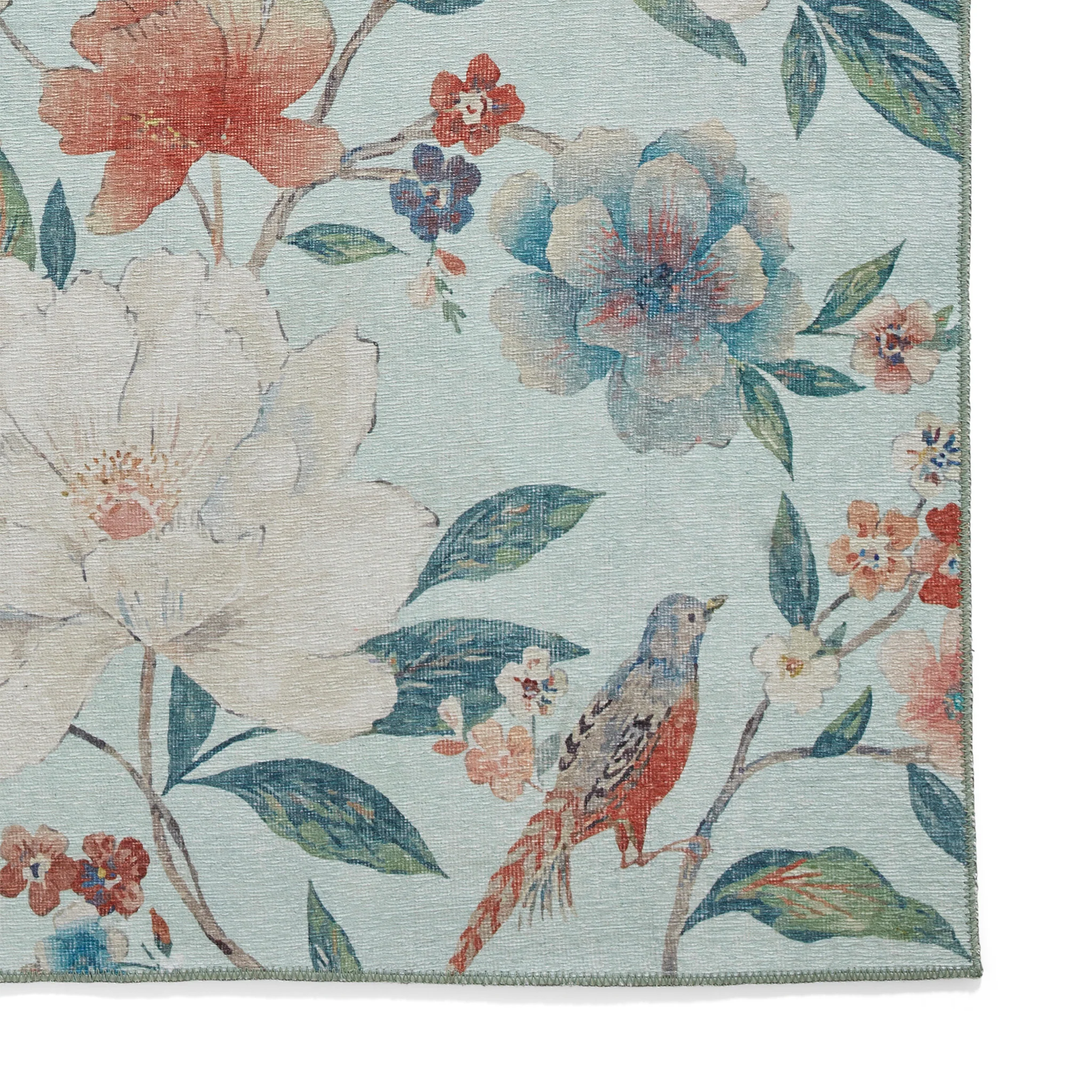 Pippa Floral Washable Rug - Image 33