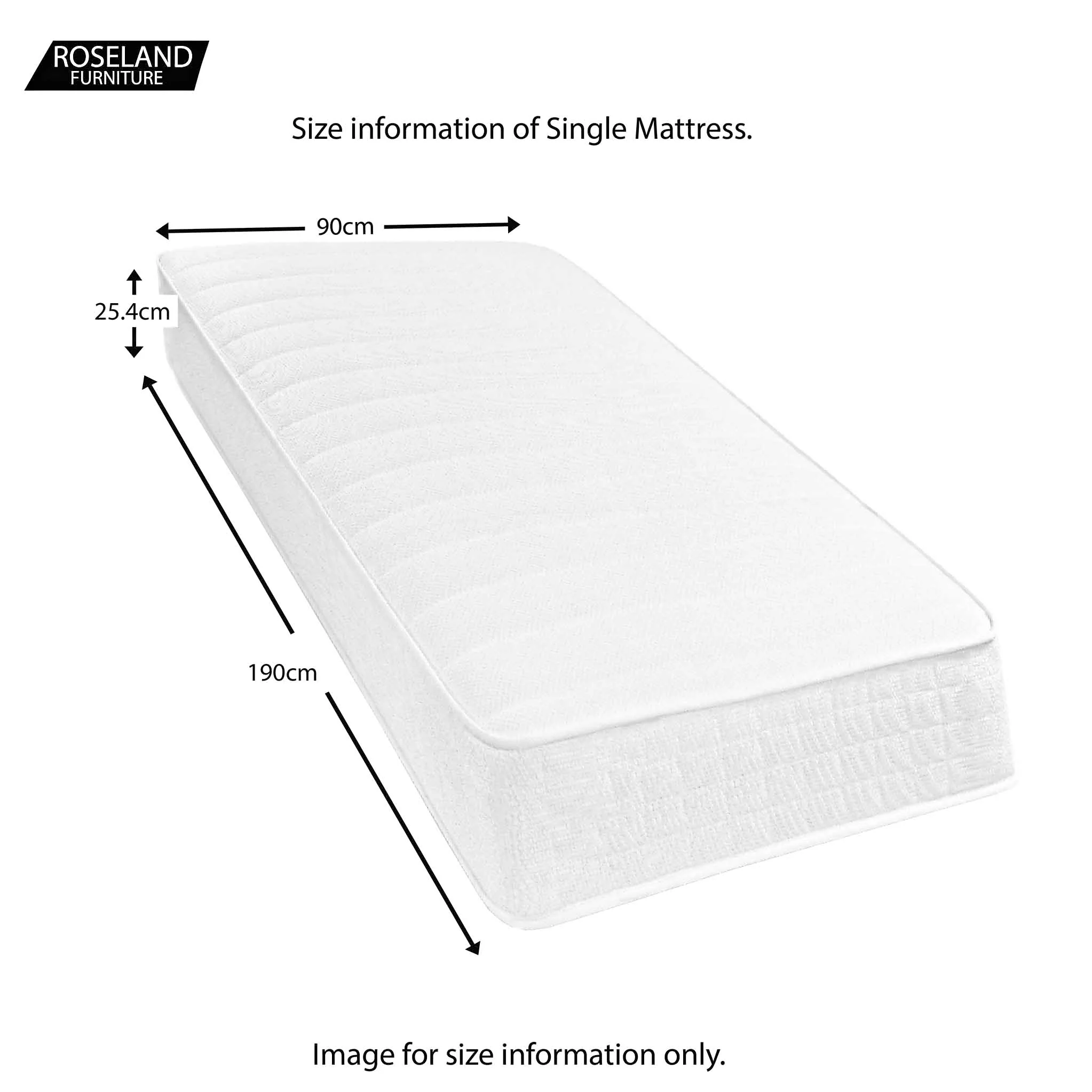 Joy 1500 Pocket Memory Mattress by Roseland Sleep - Image 8