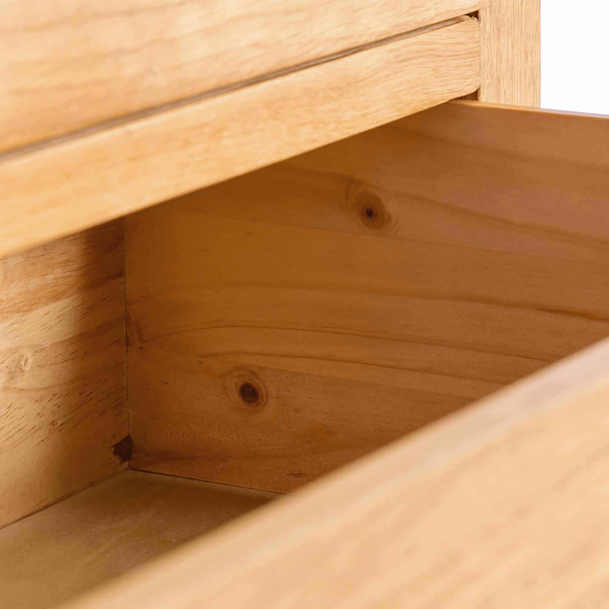Surrey Oak Double Wardrobe & Drawer - Image 14
