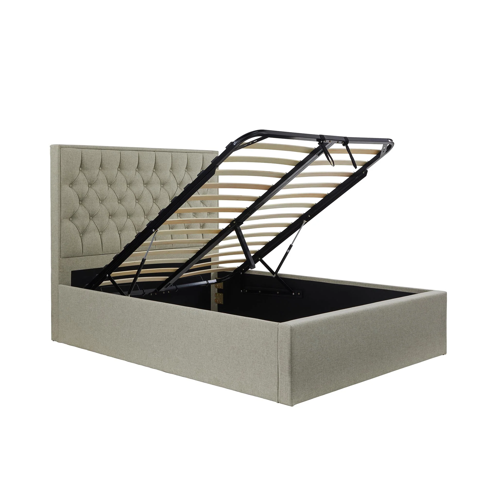 Sutton Upholstered Ottoman Storage Bed Frame - Image 22