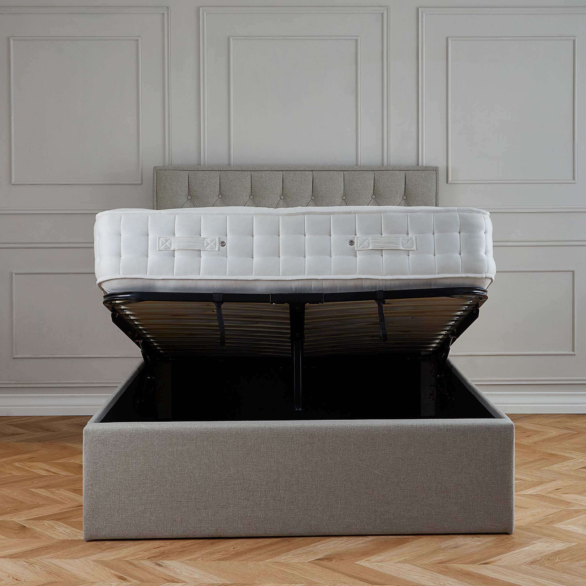Sutton Upholstered Ottoman Storage Bed Frame - Image 25