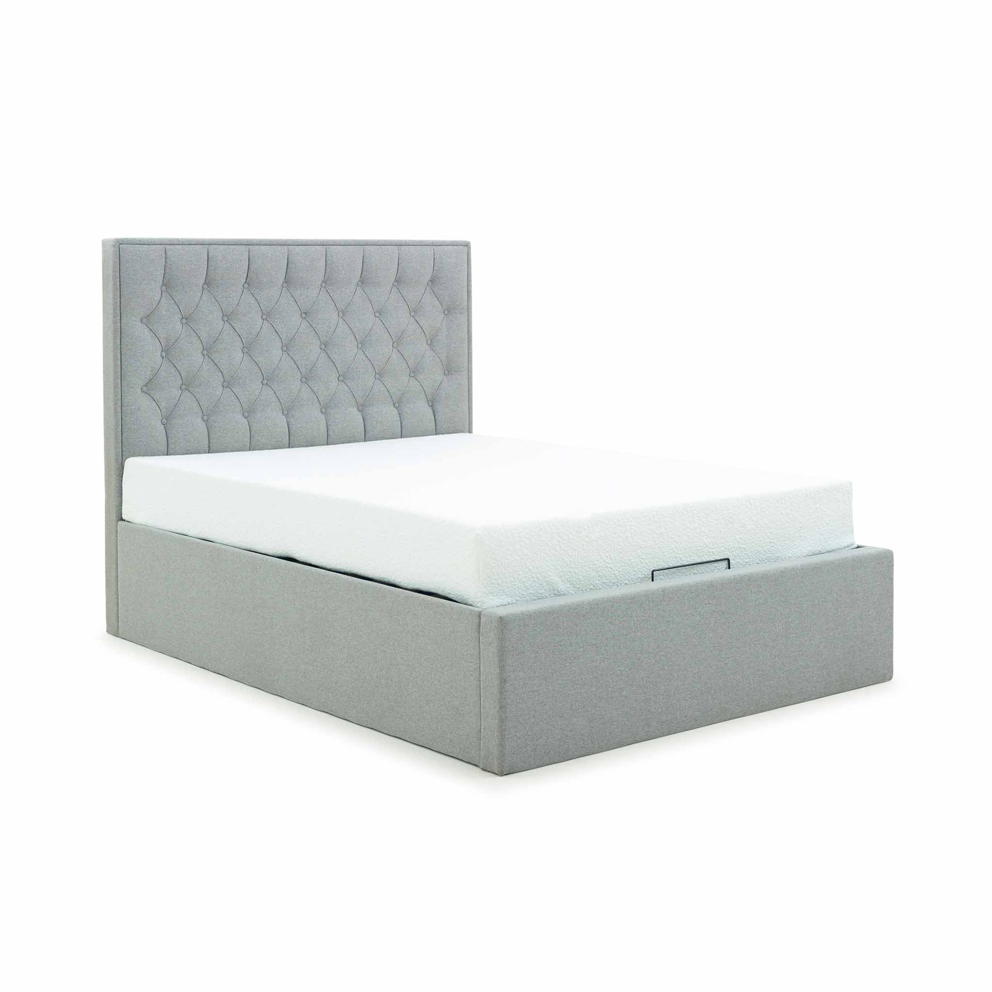 Sutton Upholstered Ottoman Storage Bed Frame - Image 3