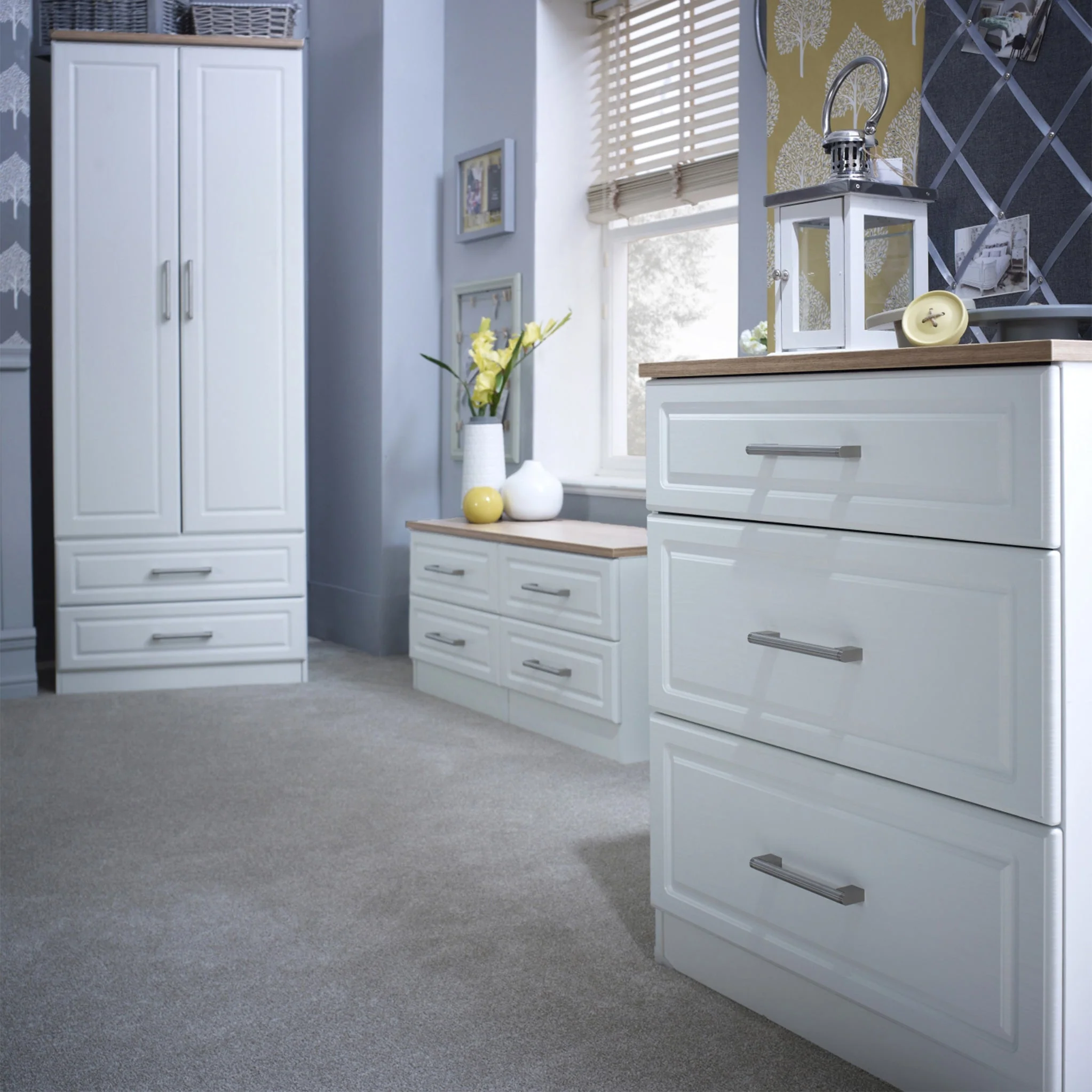 Talland 2 Door 2 Drawer Wardrobe - Image 6