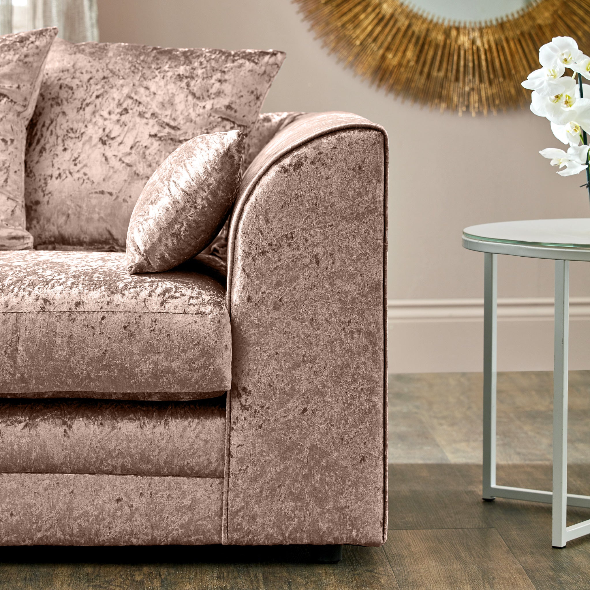 Tamara Crushed Velvet 3 Seater Sofa - Image 23