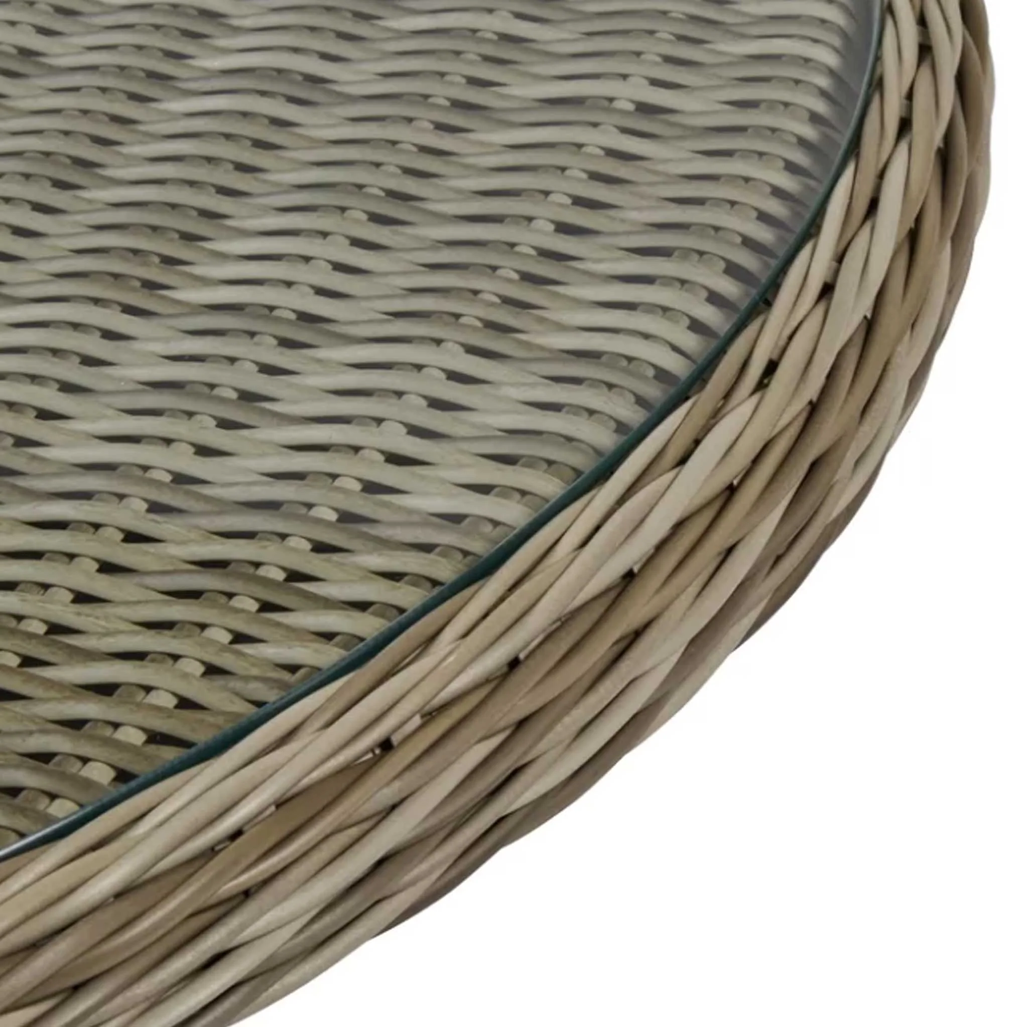 Wentworth 6 Seat 140cm Deluxe Rattan Dining Set - Image 13