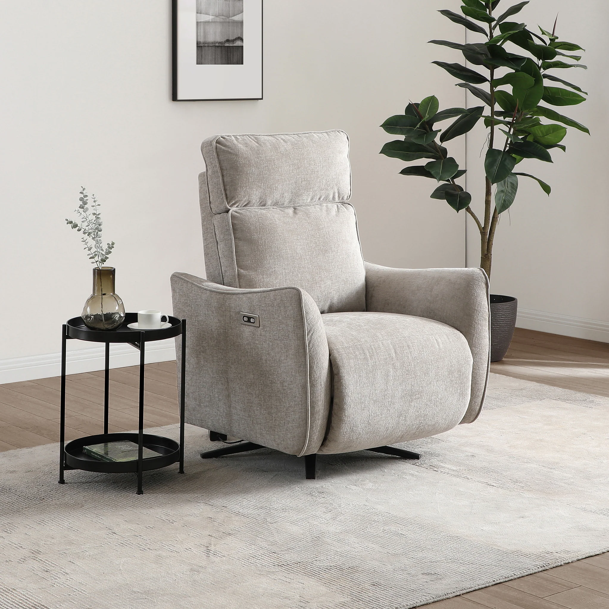 Whitmore Swivel Power Recliner Chair - Image 2